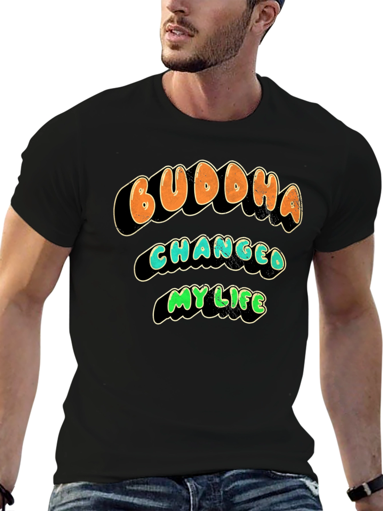 Buddha Changed My Life Graphic Tee
