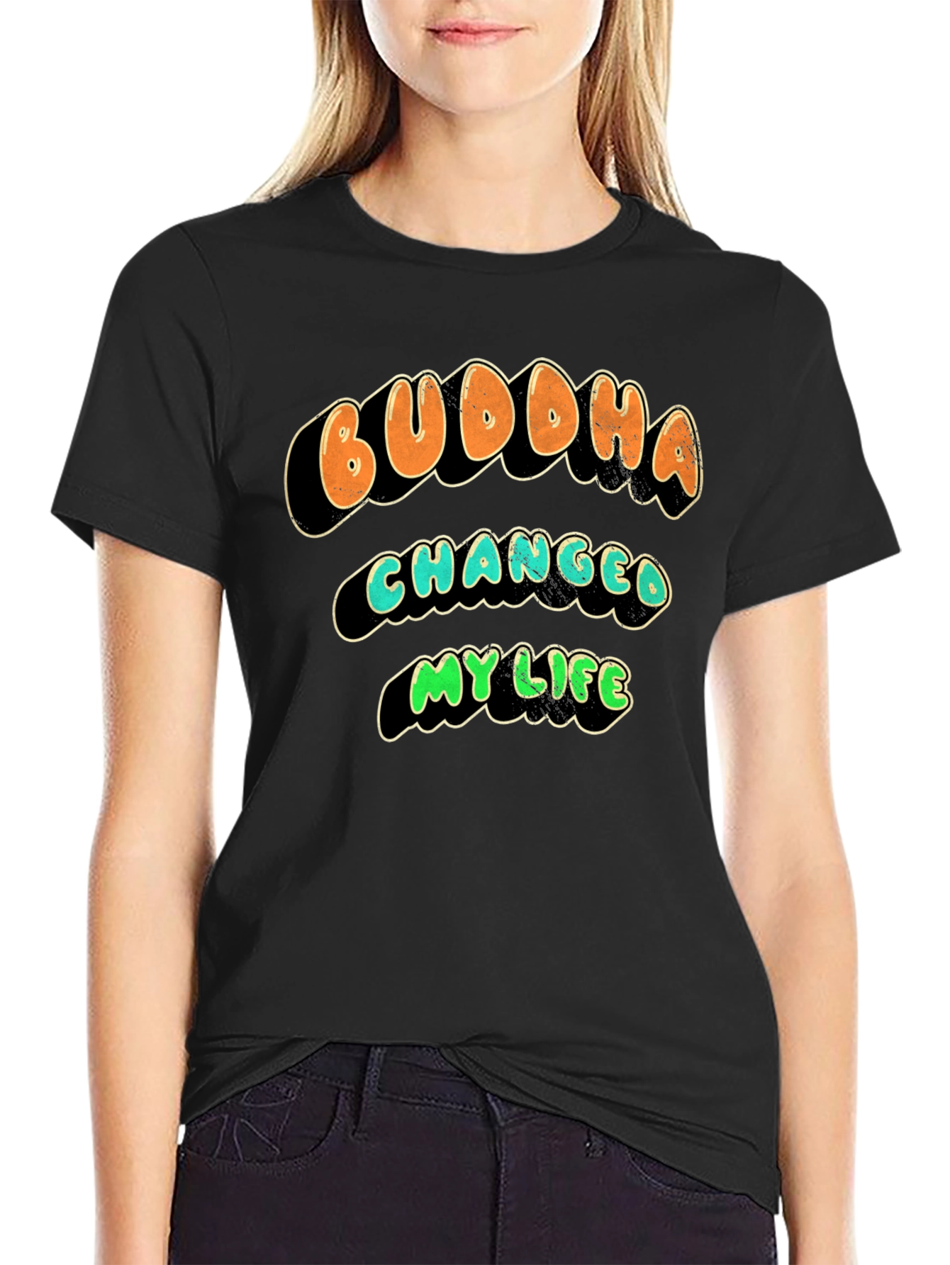 Buddha Changed My Life Graphic Tee