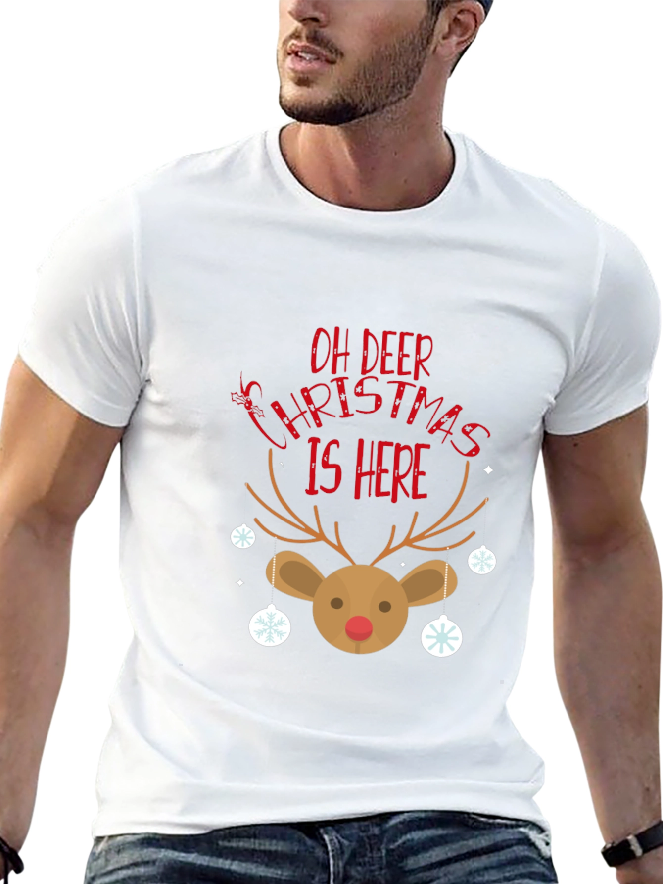 Oh Deer Christmas T-Shirt