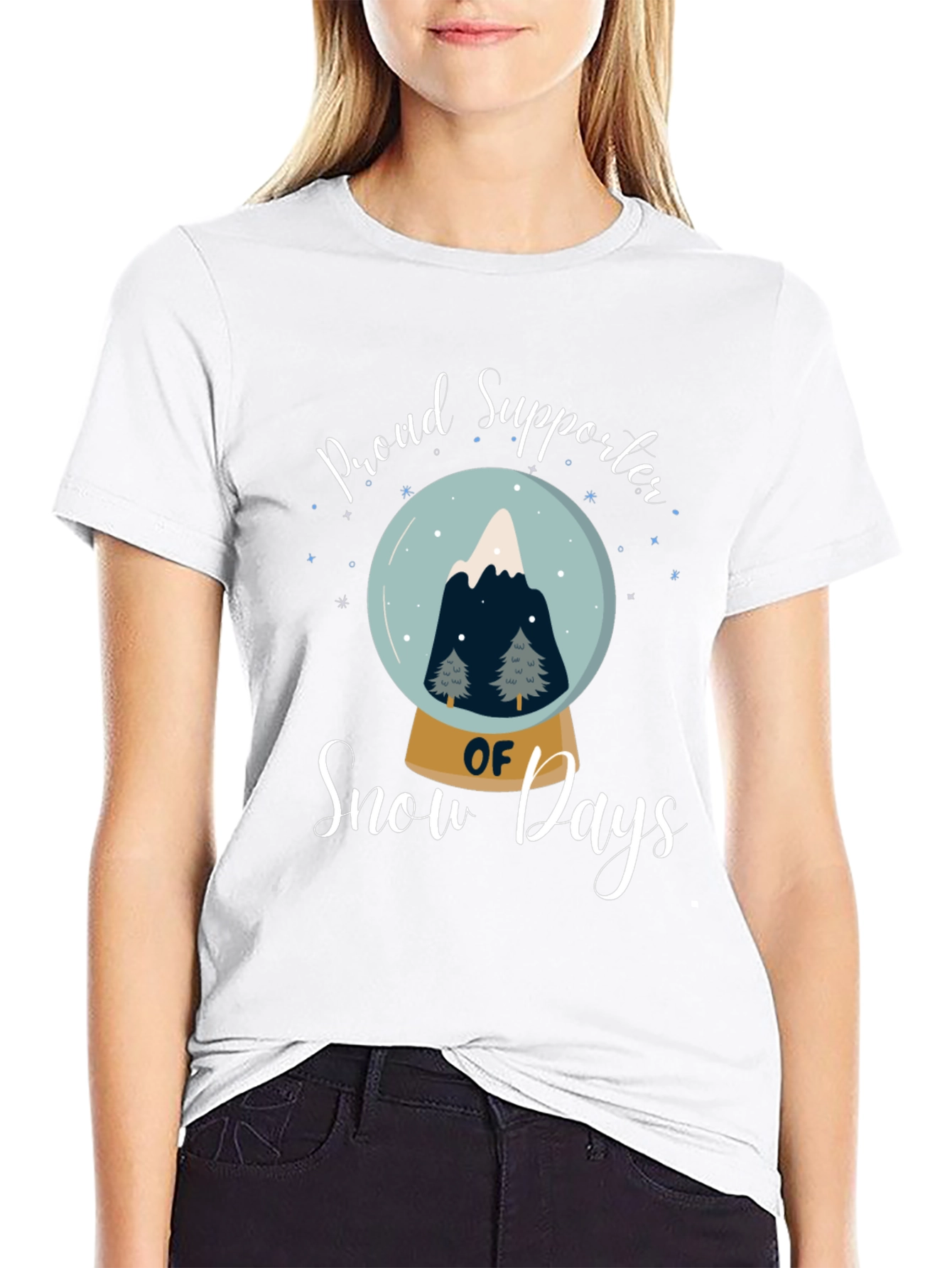 Proud Supporter of Snow Days T-Shirt