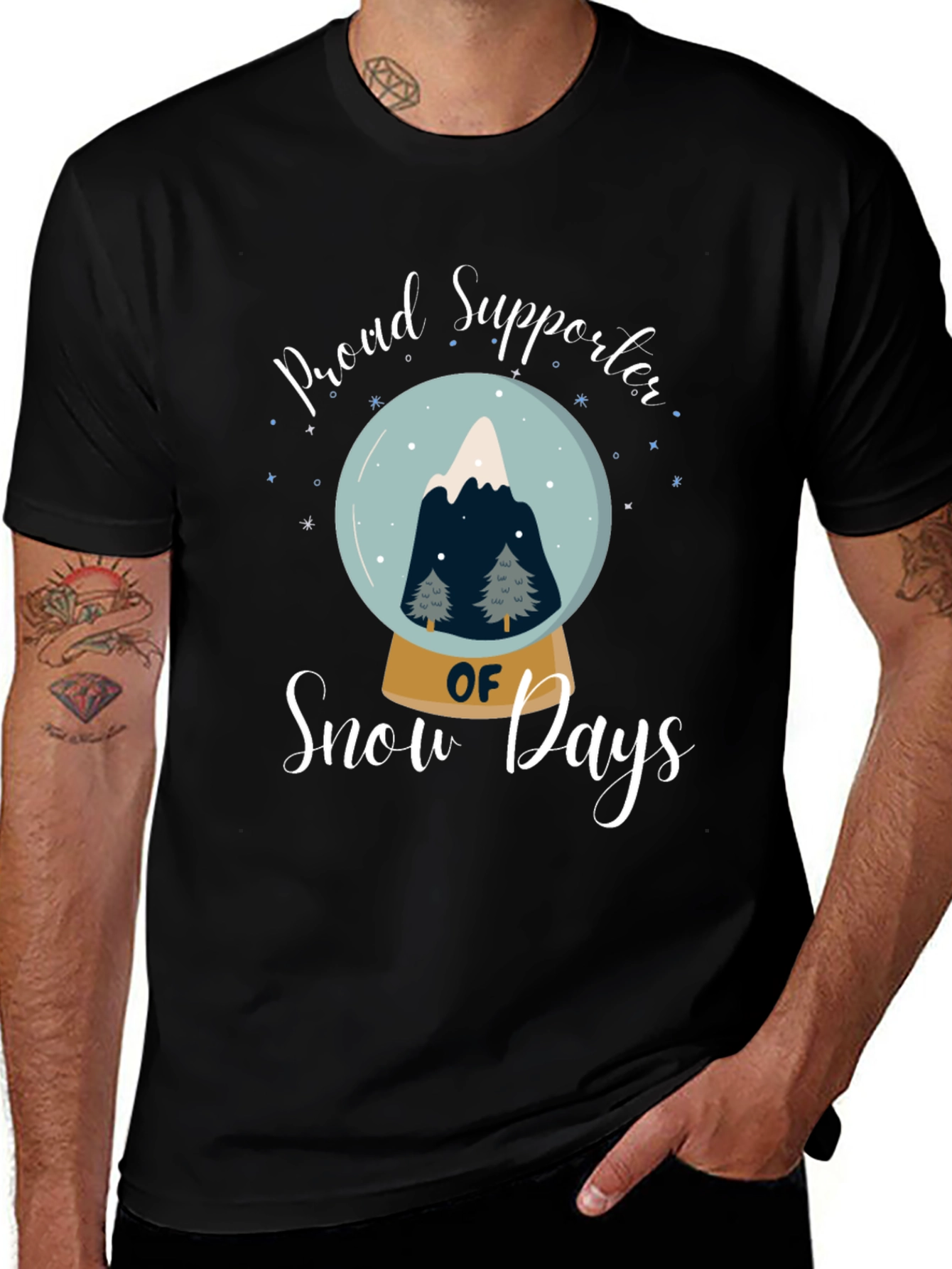 Proud Supporter of Snow Days T-Shirt