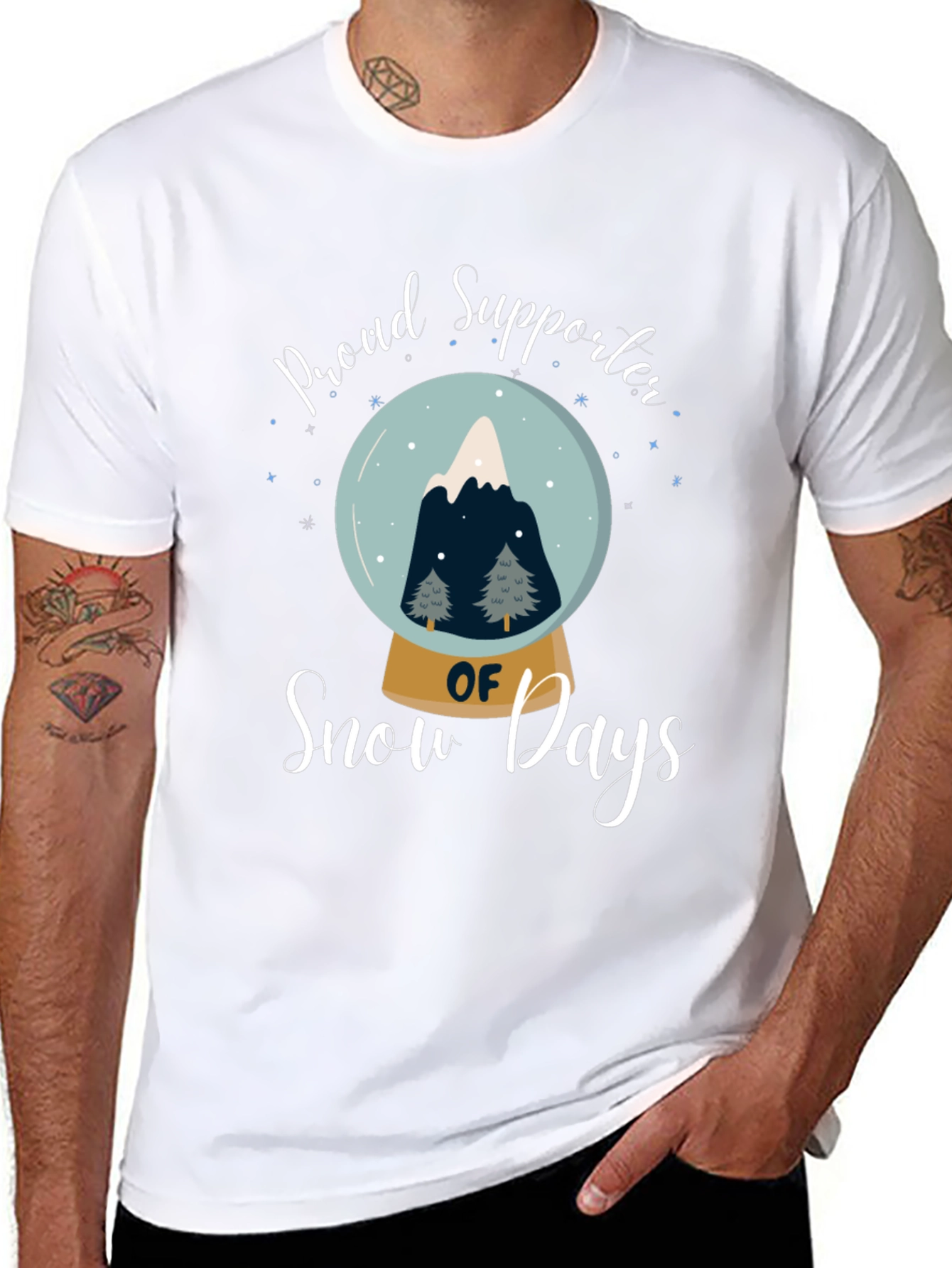 Proud Supporter of Snow Days T-Shirt