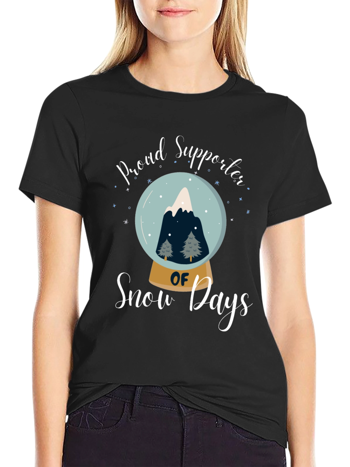 Proud Supporter of Snow Days T-Shirt