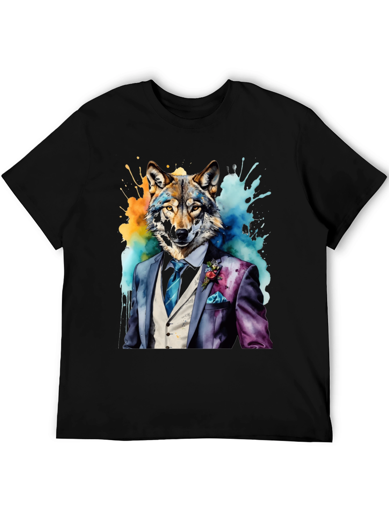 Wolf Gentleman T-Shirt