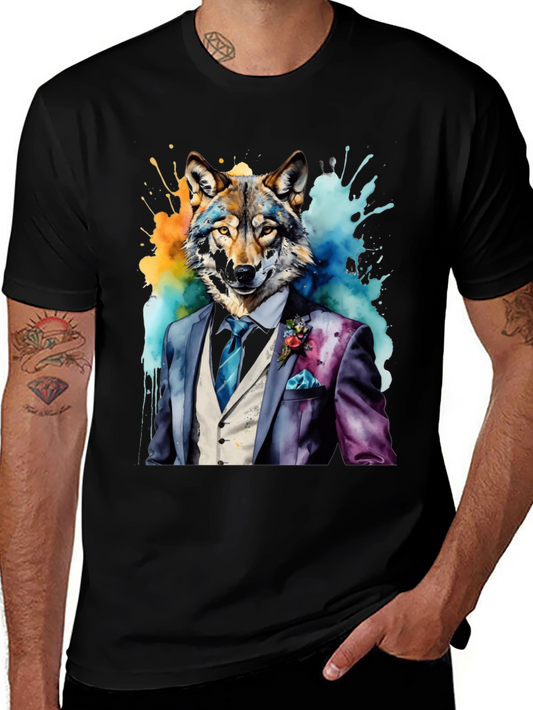 Wolf Gentleman T-Shirt