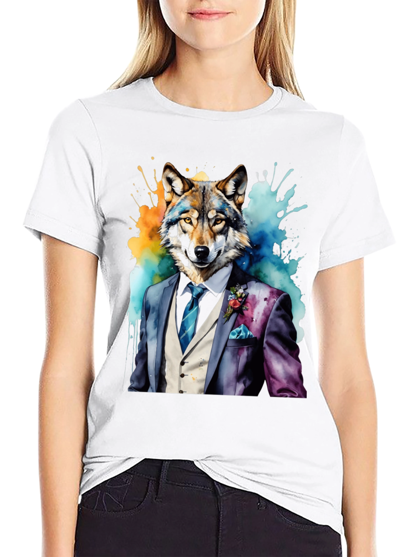Wolf Gentleman T-Shirt