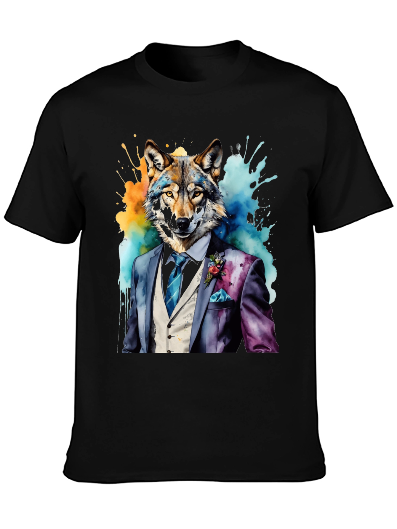 Wolf Gentleman T-Shirt