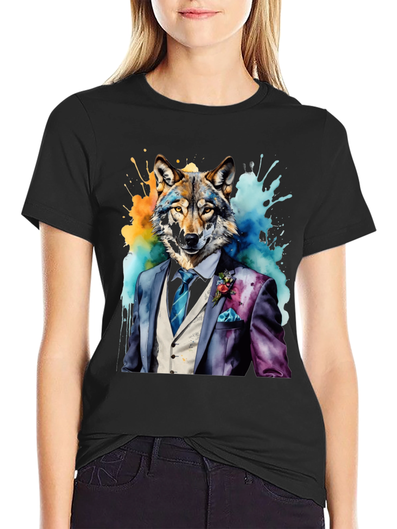 Wolf Gentleman T-Shirt