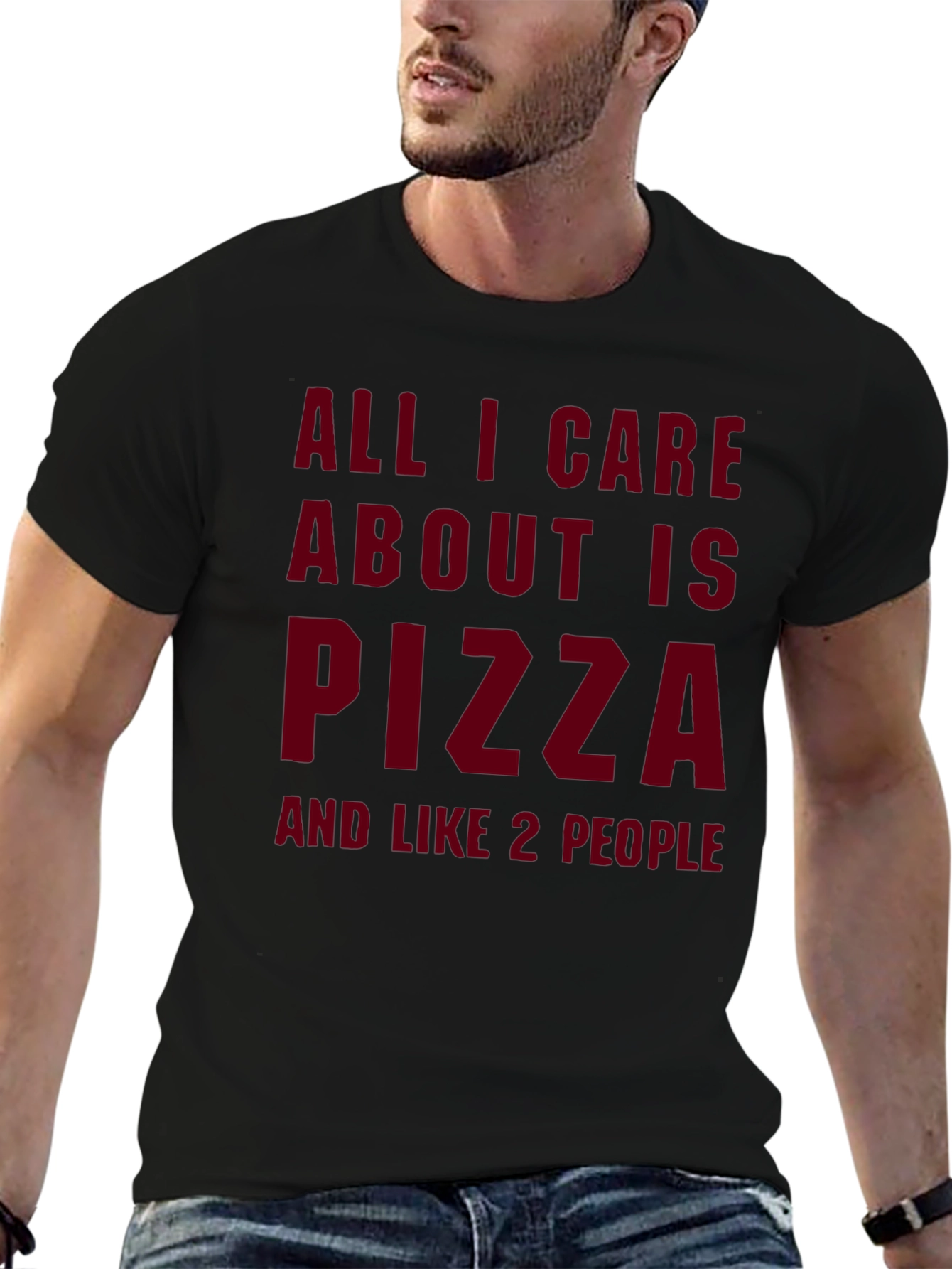 Pizza Lover Graphic Tee - Funny T-Shirt
