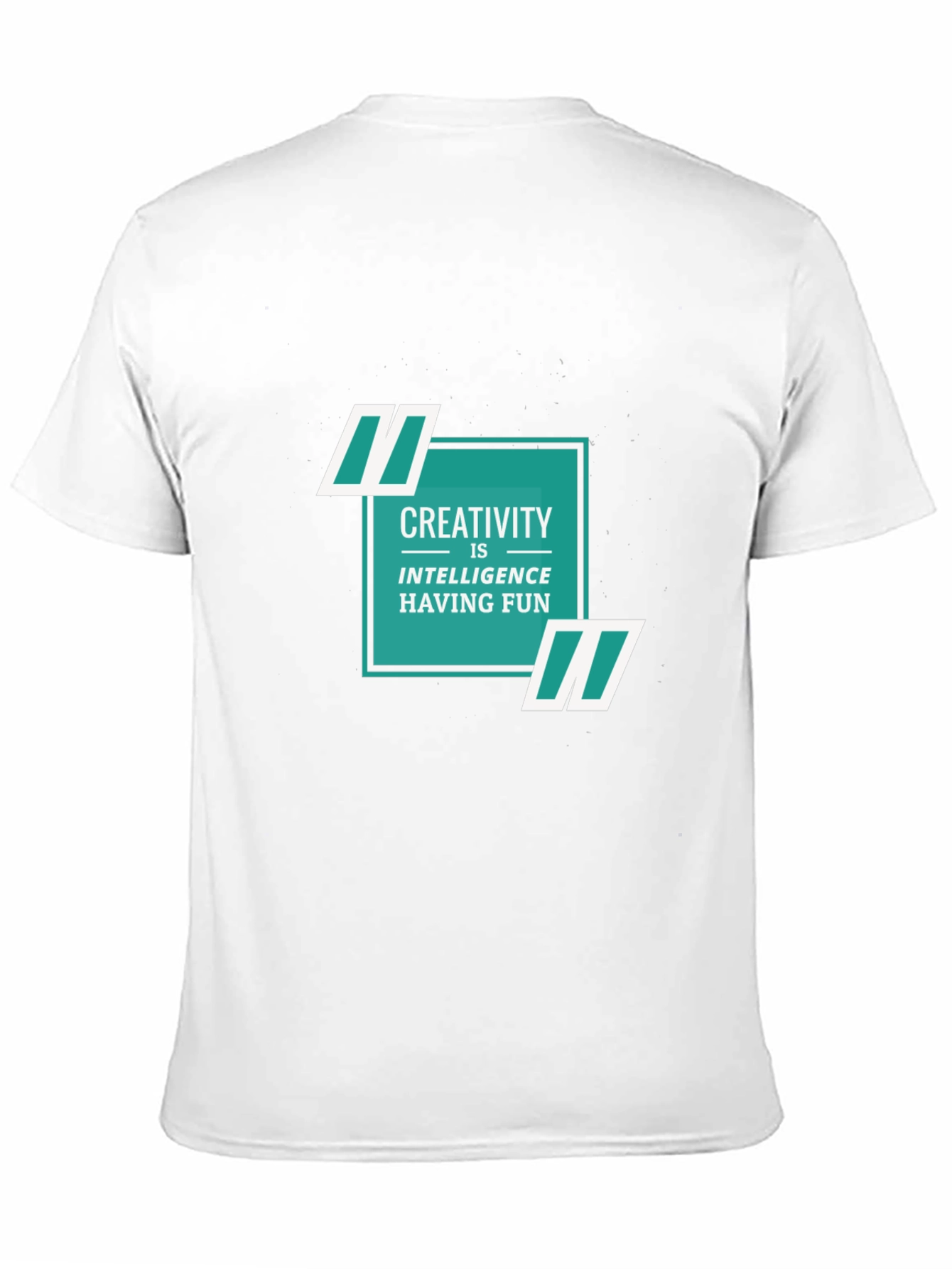 Creative Intelligence Tee - Soft Black Cotton Shirt