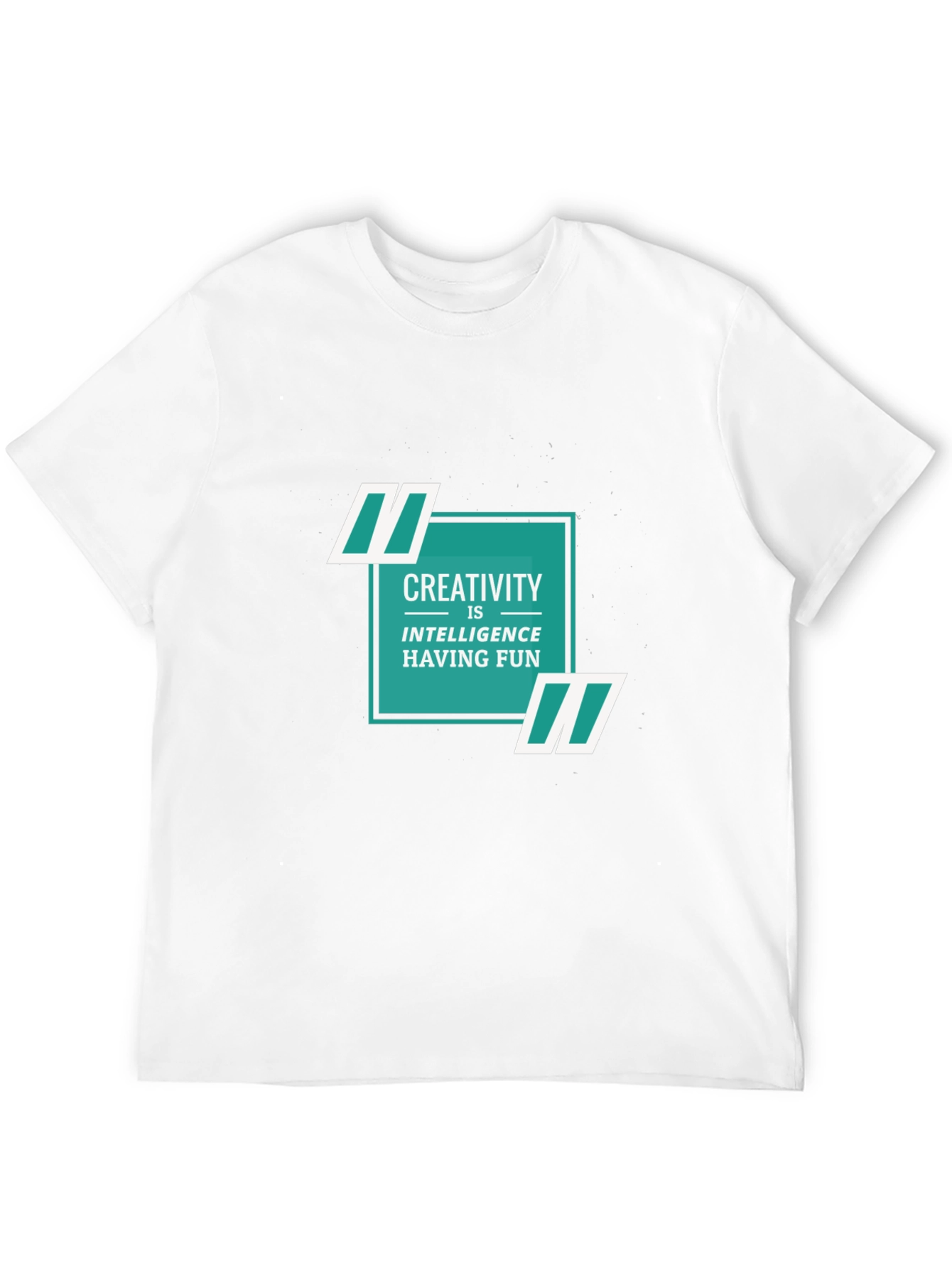 Creative Intelligence Tee - Soft Black Cotton Shirt