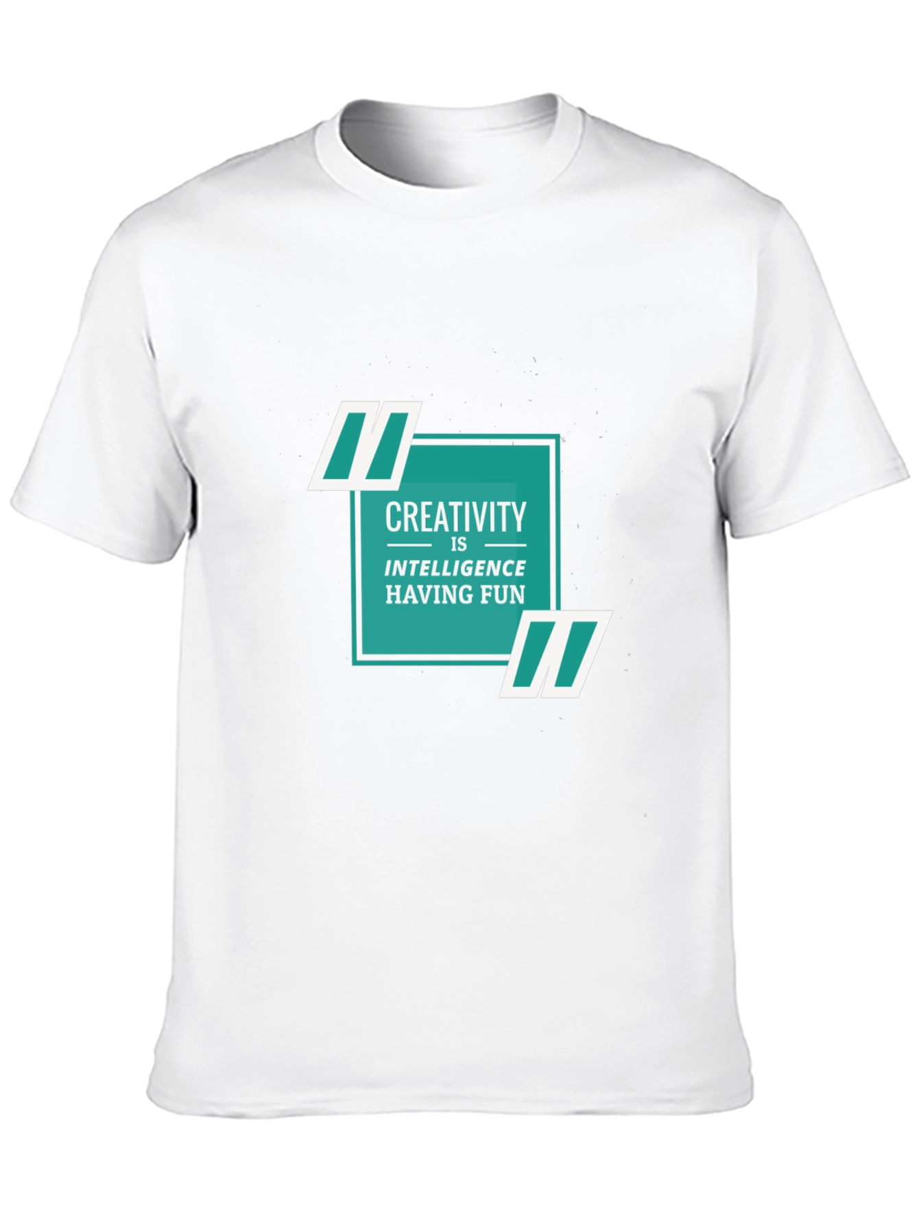 Creative Intelligence Tee - Soft Black Cotton Shirt