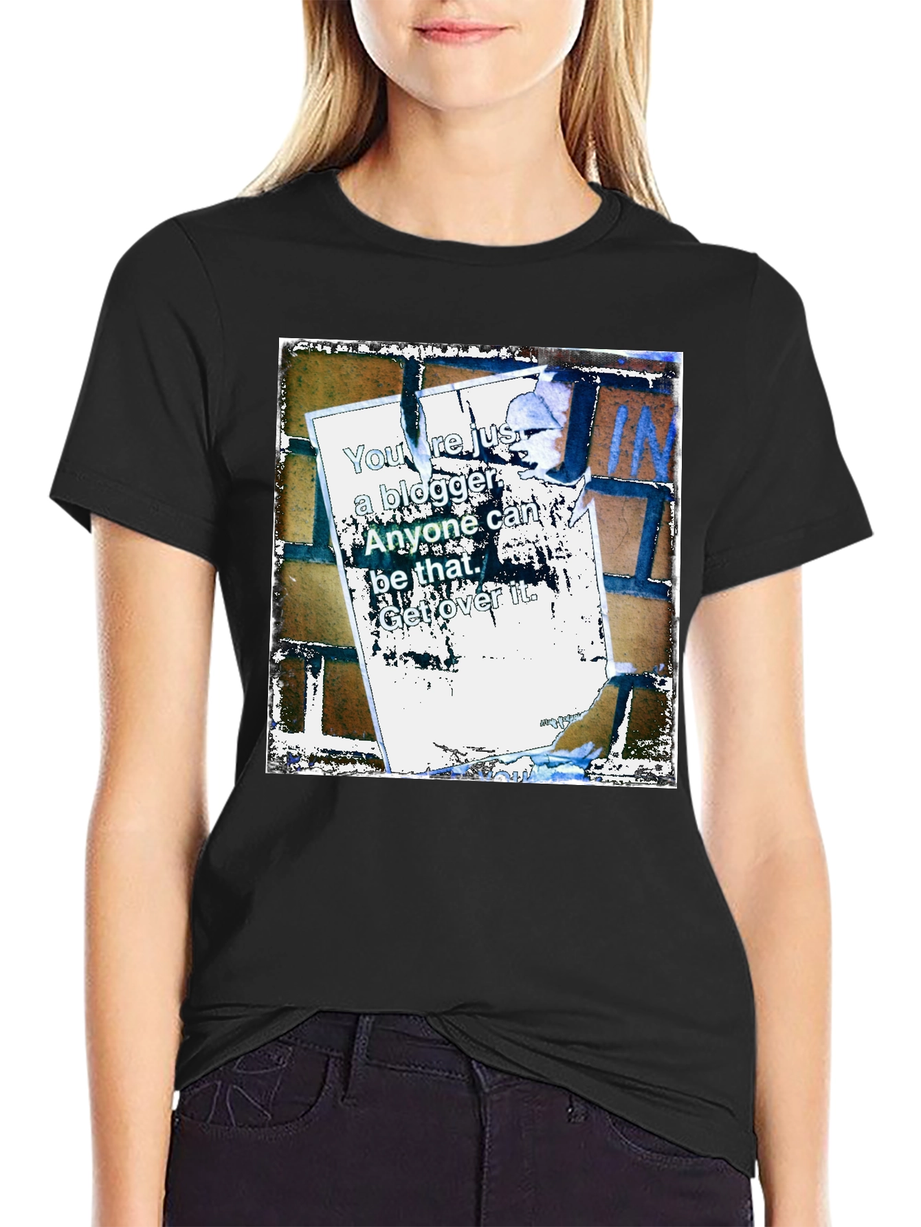 Sarcastic Blogger T-Shirt - Express Yourself!