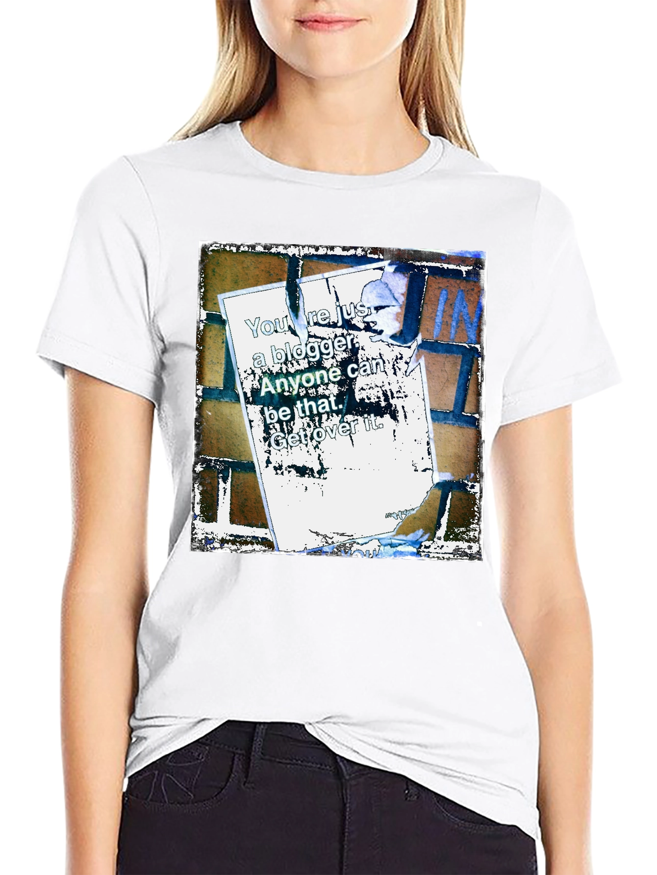 Sarcastic Blogger T-Shirt - Express Yourself!