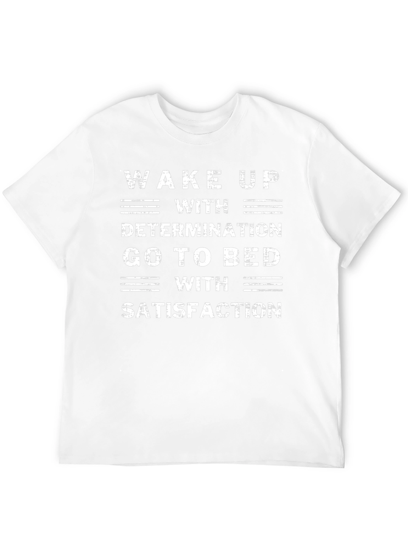 Motivational T-Shirt: Wake Up With Determination