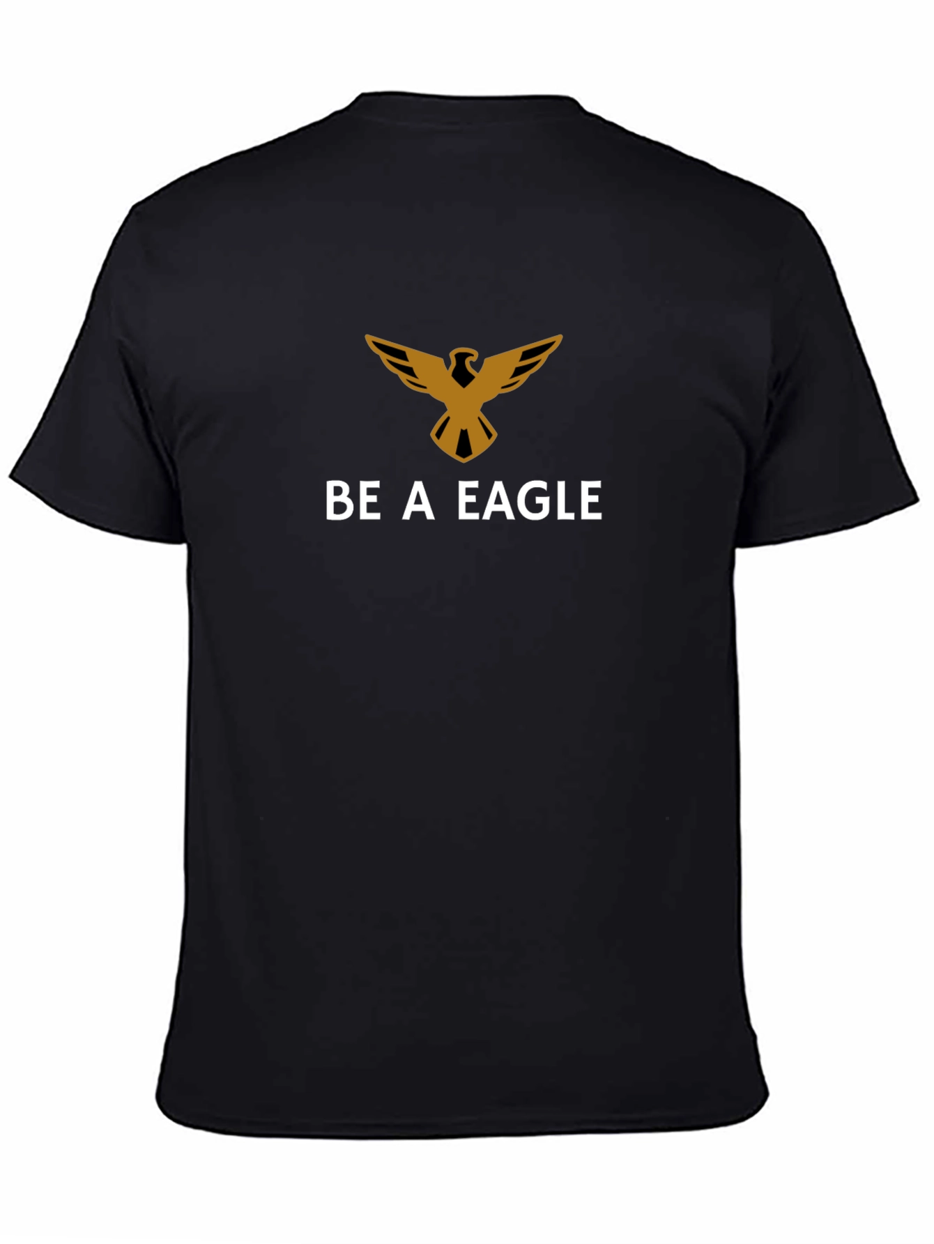 Be A Eagle Graphic Tee - Black T-Shirt