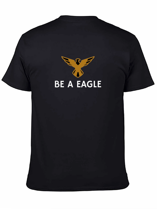 Be A Eagle Graphic Tee - Black T-Shirt