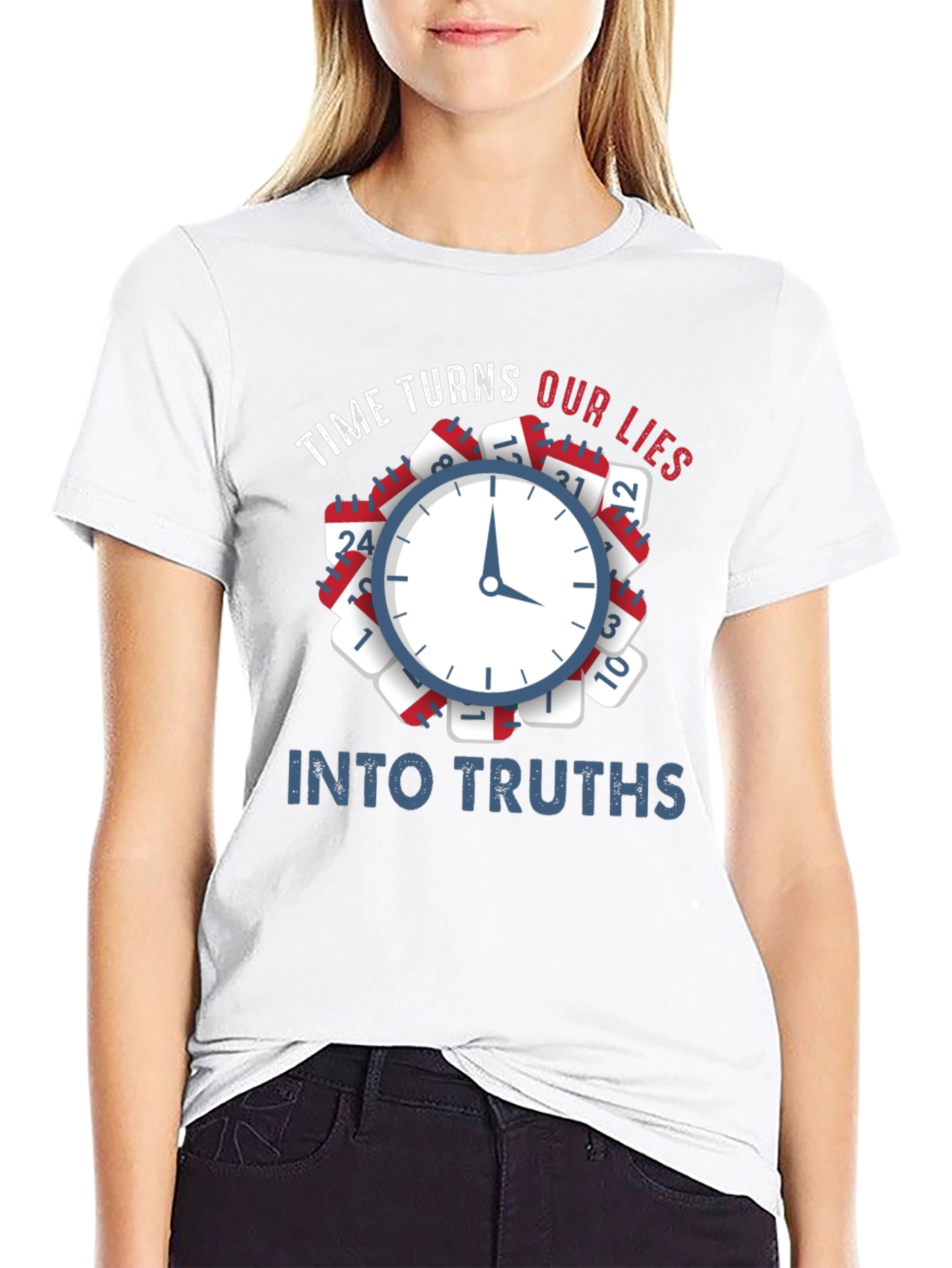 Time Turns Our Lies Into Truths Graphic Tee