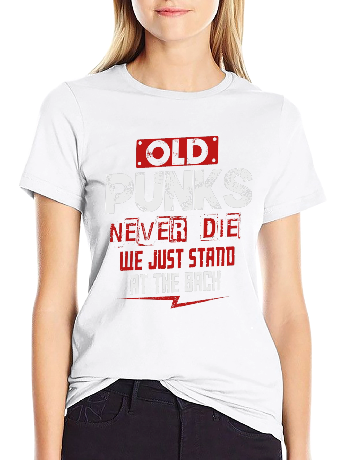 Old Punks Never Die Graphic T-Shirt