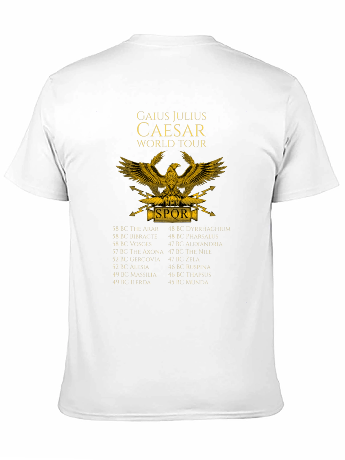 Gaius Julius Caesar World Tour T-Shirt