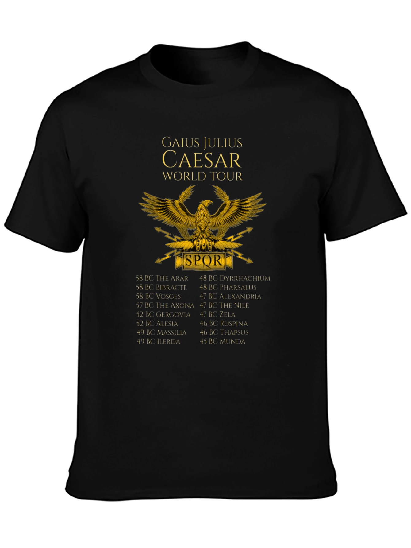 Gaius Julius Caesar World Tour T-Shirt