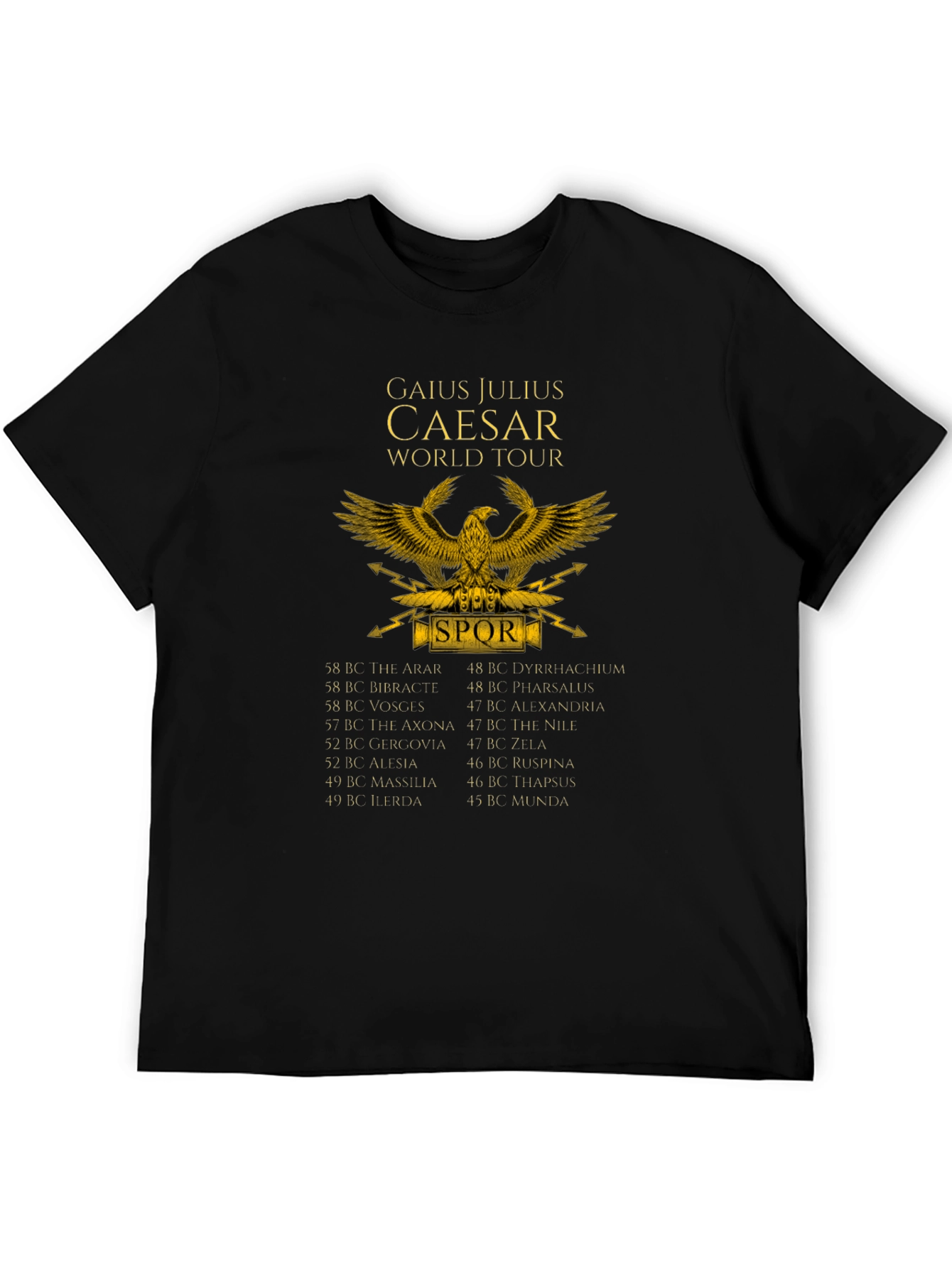 Gaius Julius Caesar World Tour T-Shirt