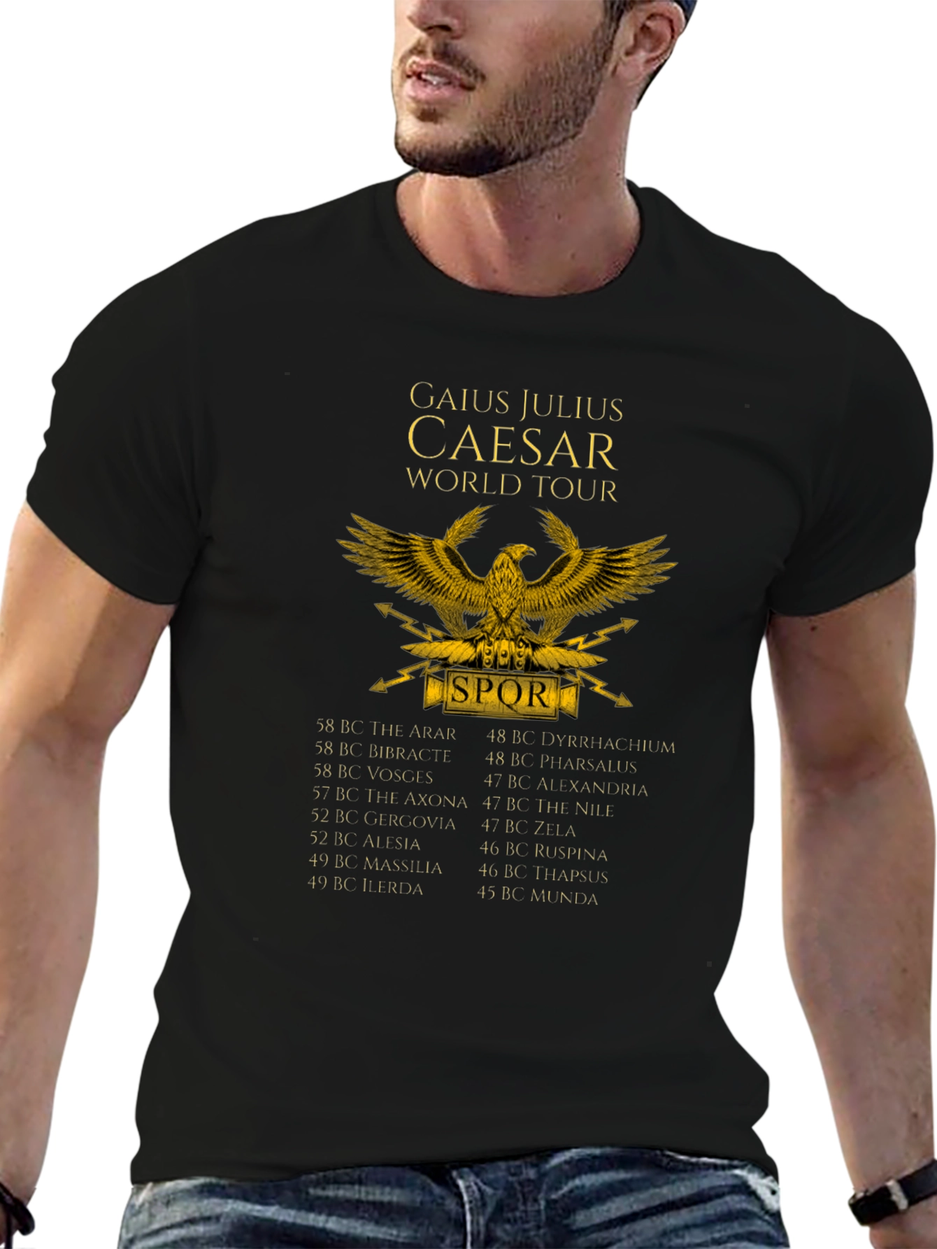 Gaius Julius Caesar World Tour T-Shirt