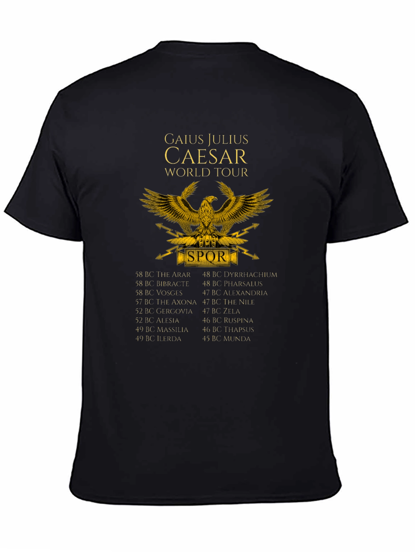 Gaius Julius Caesar World Tour T-Shirt