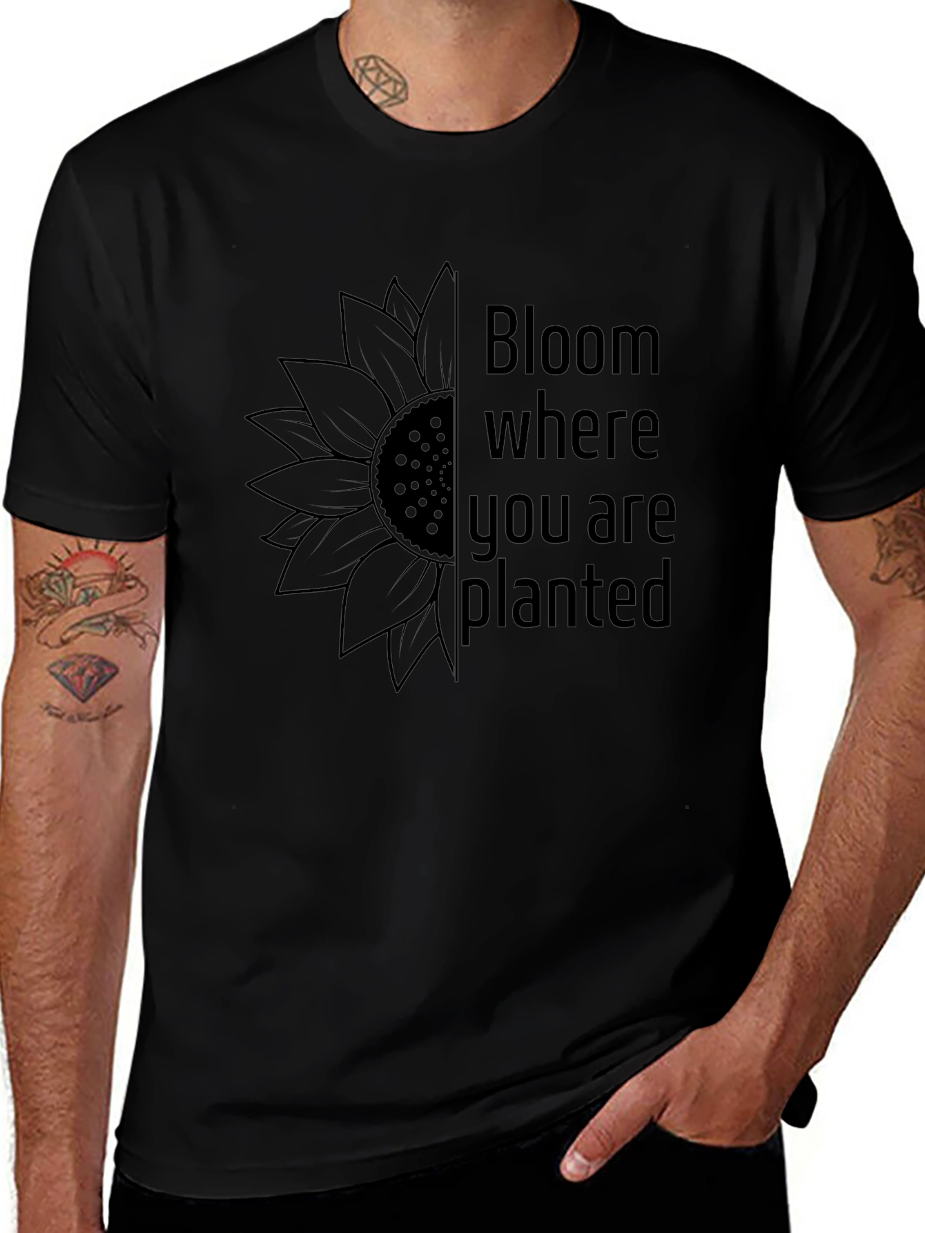 Bloom Where You Are Planted Graphic Tee