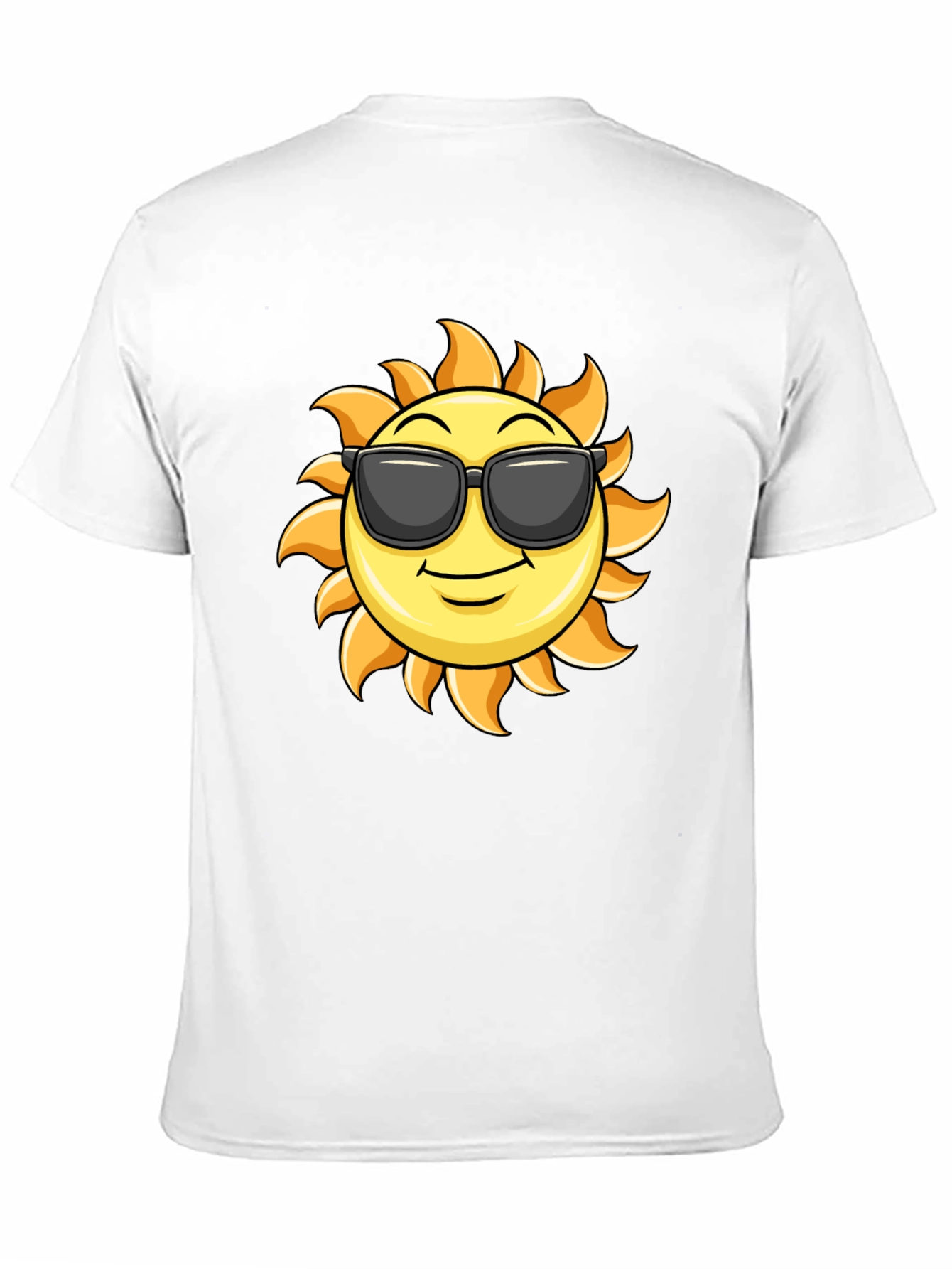 Cool Sun Graphic T-Shirt - Black