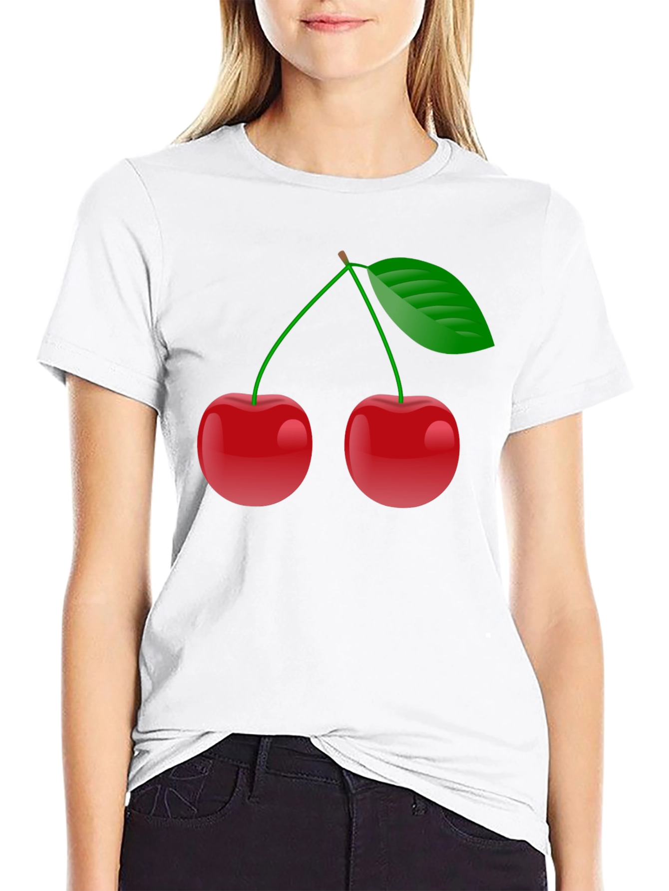 Cherry Graphic Tee - Fresh Style