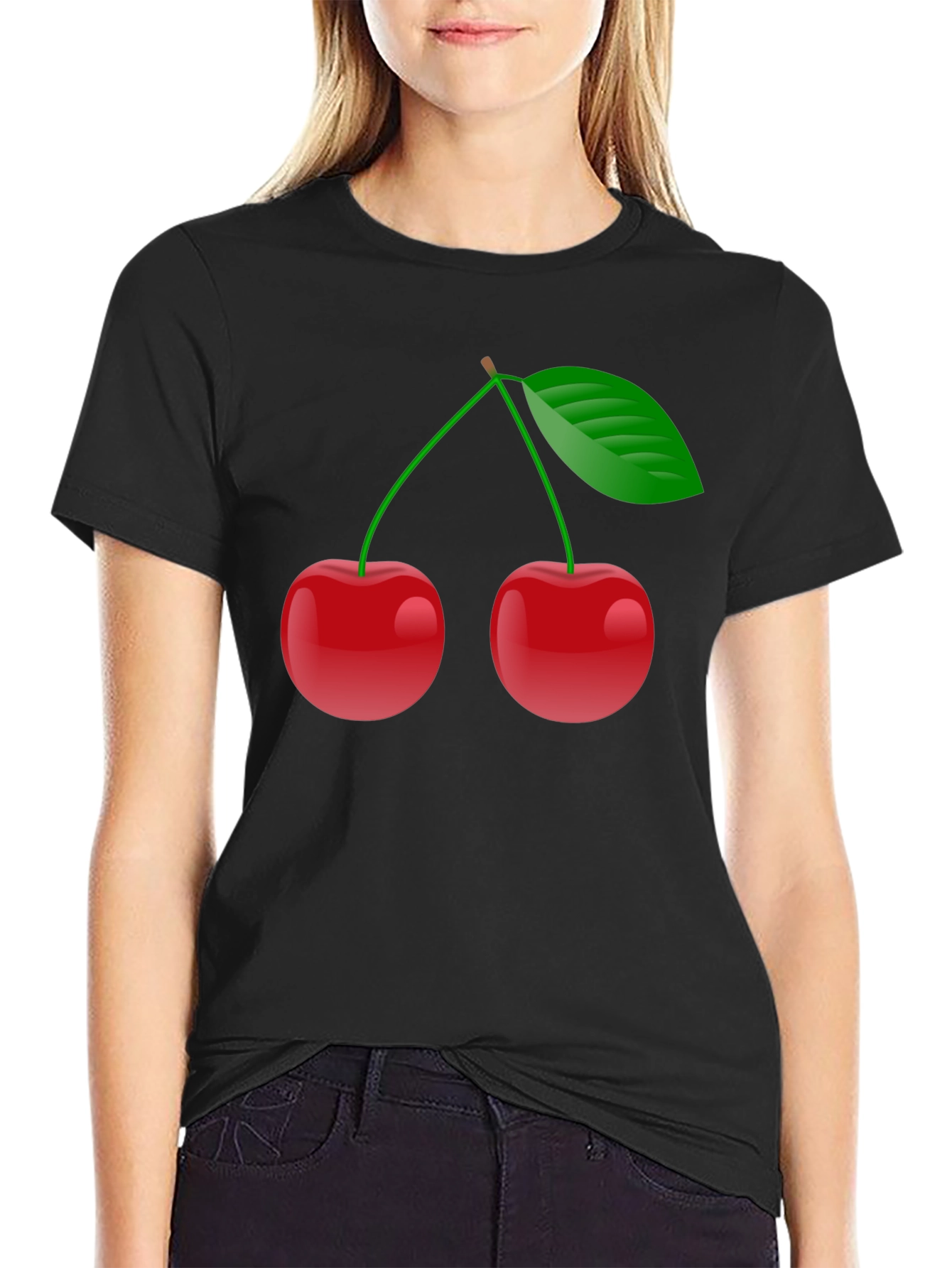 Cherry Graphic Tee - Fresh Style