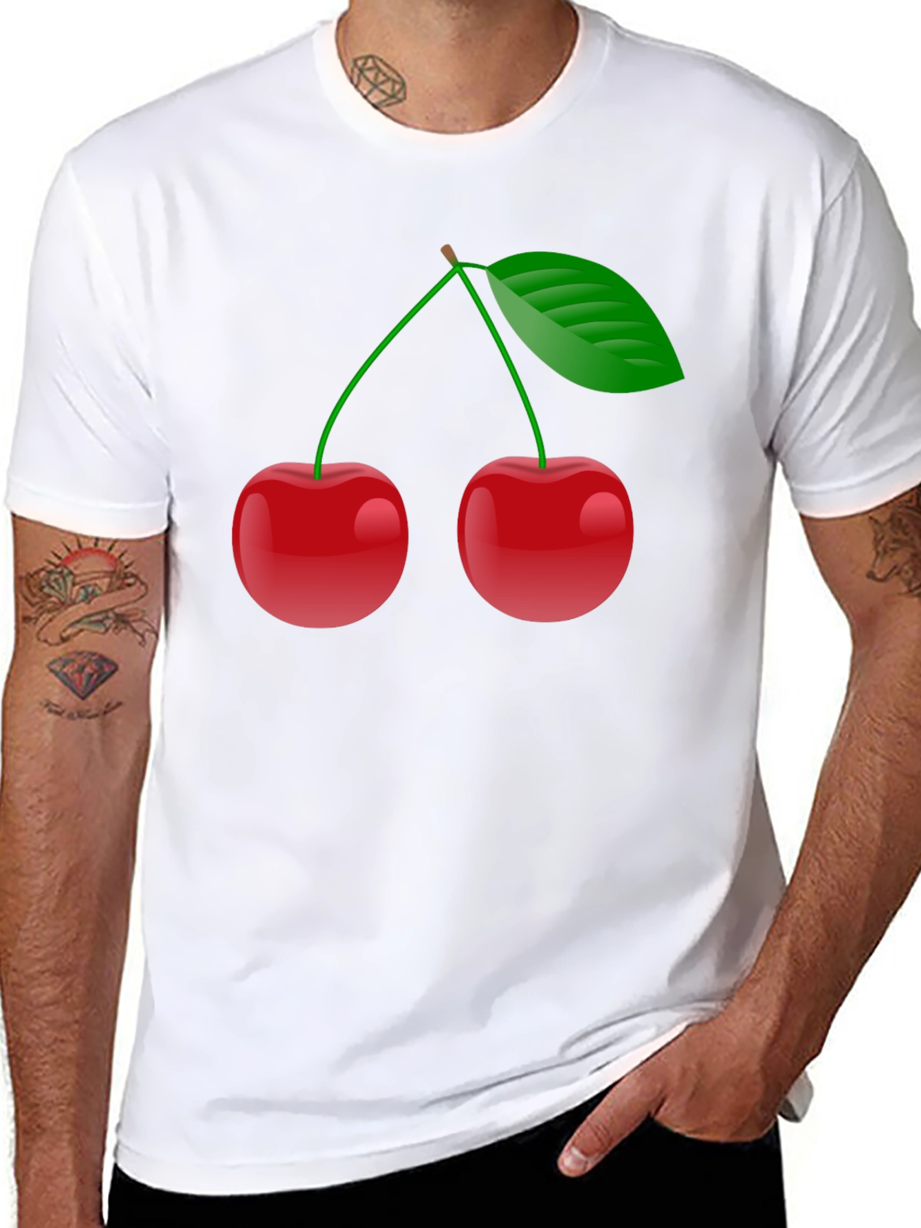 Cherry Graphic Tee - Fresh Style
