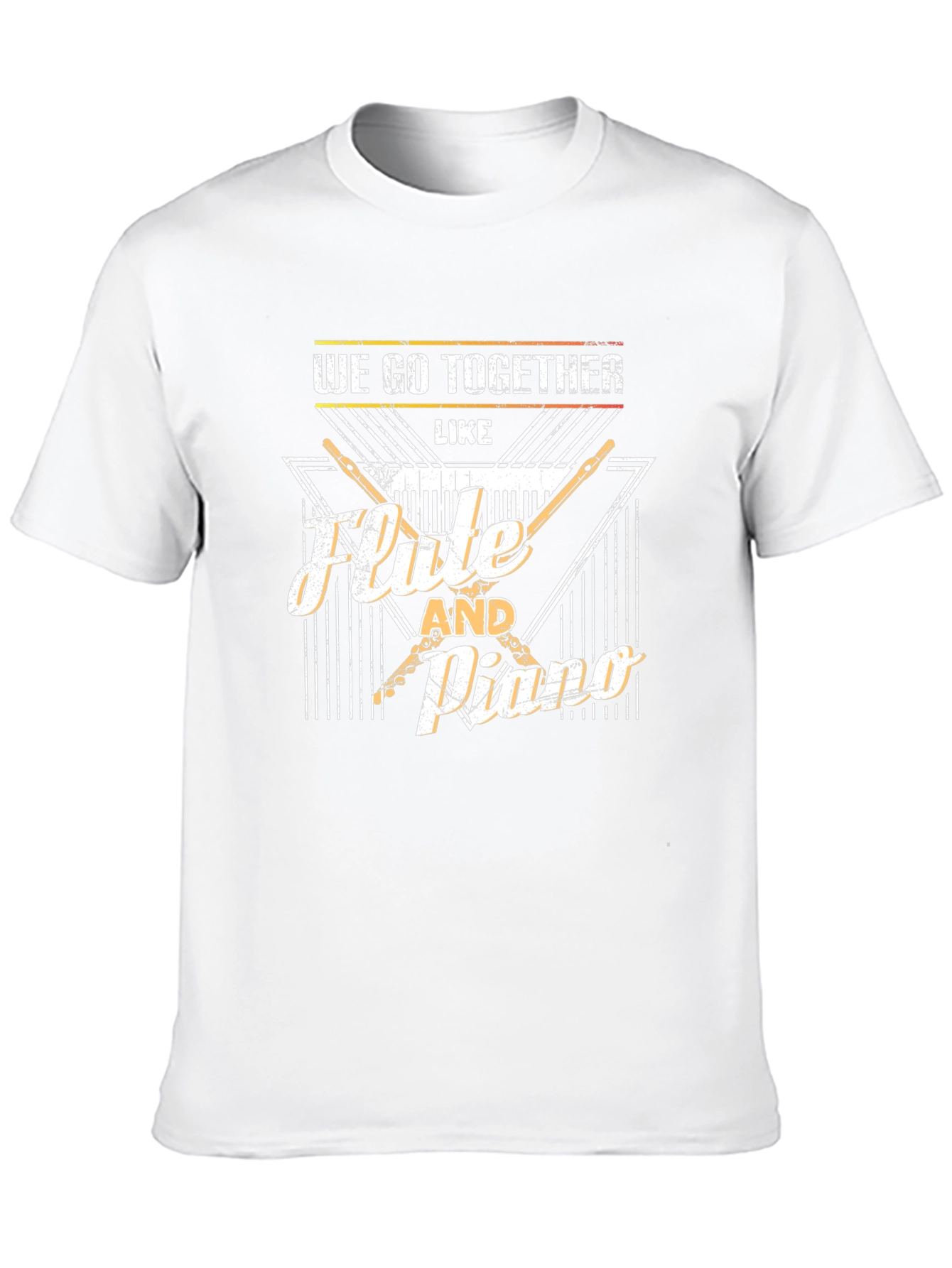 Flute and Piano Music T-Shirt