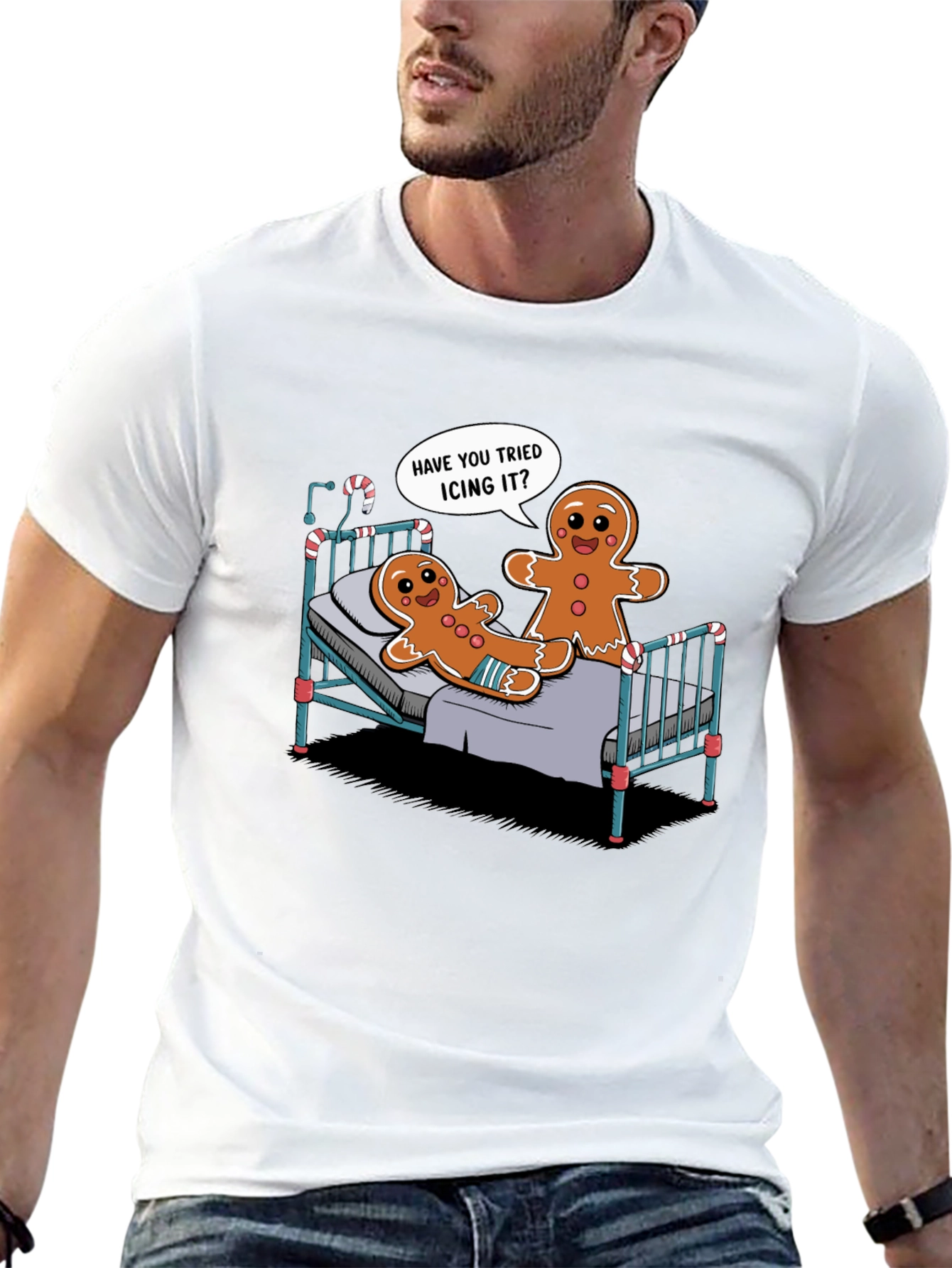 Funny Gingerbread Icing T-Shirt