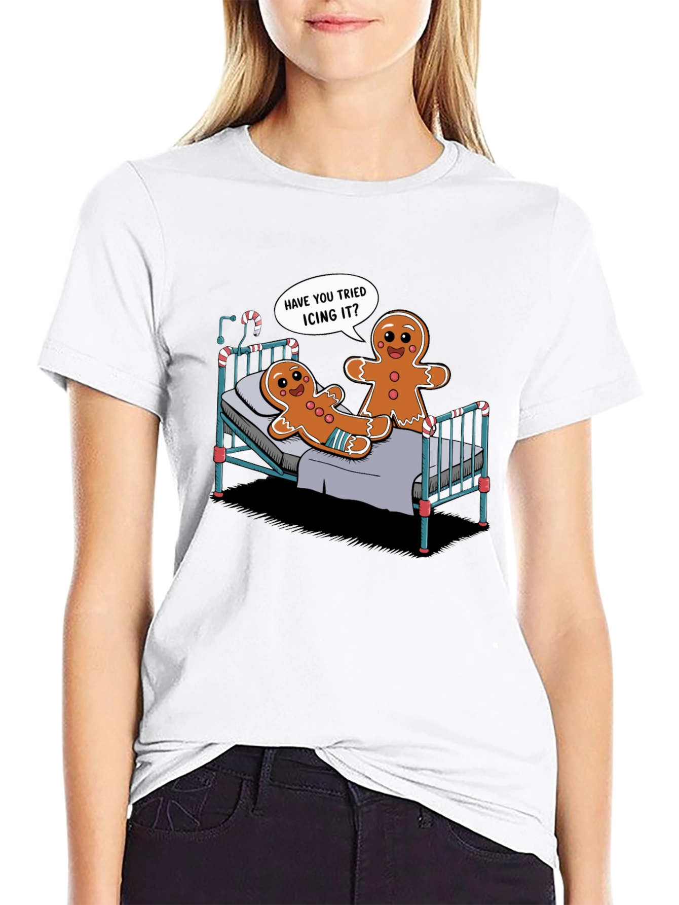 Funny Gingerbread Icing T-Shirt