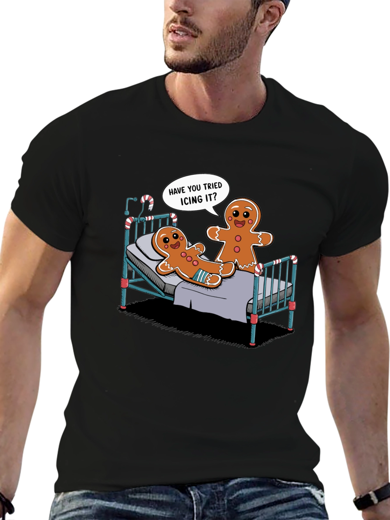 Funny Gingerbread Icing T-Shirt