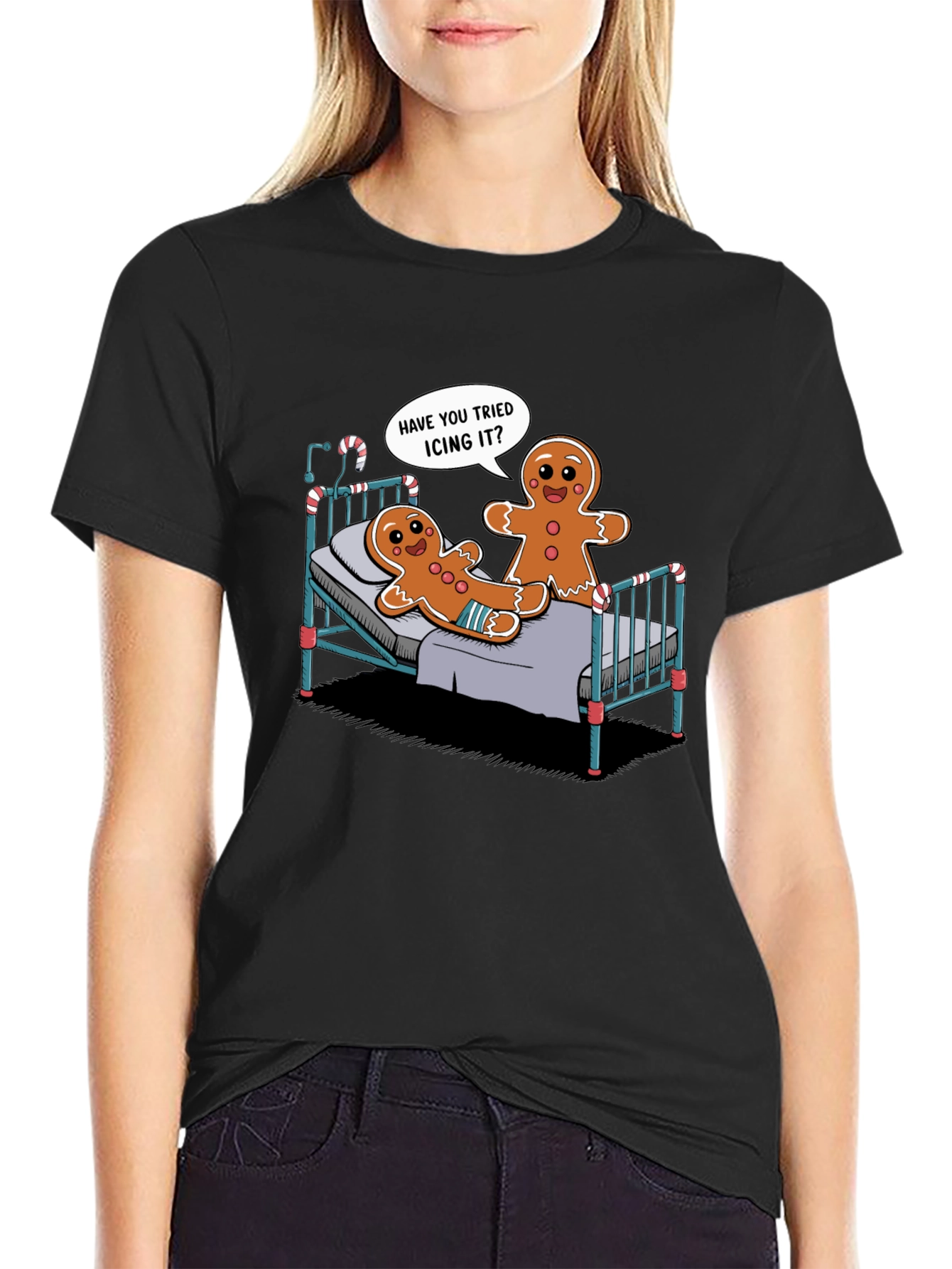 Funny Gingerbread Icing T-Shirt