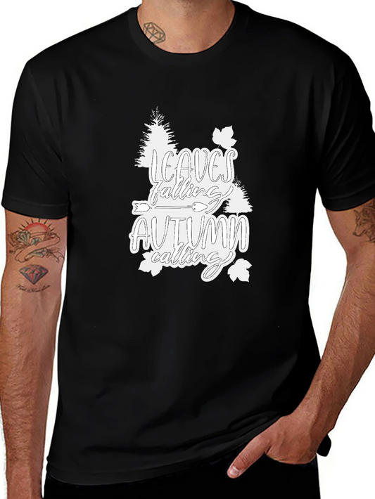 Autumn Calling Black T-Shirt
