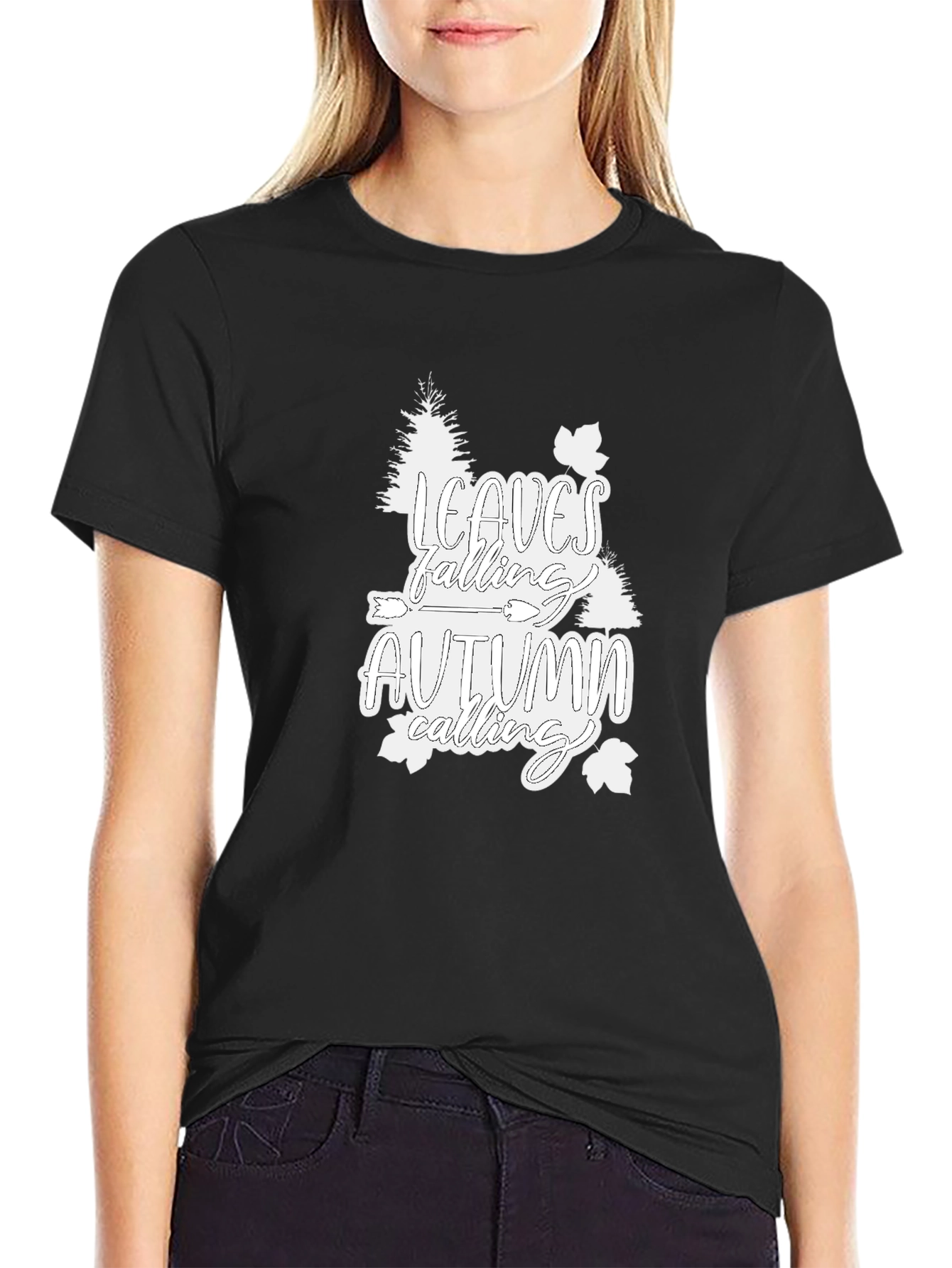 Autumn Calling Black T-Shirt
