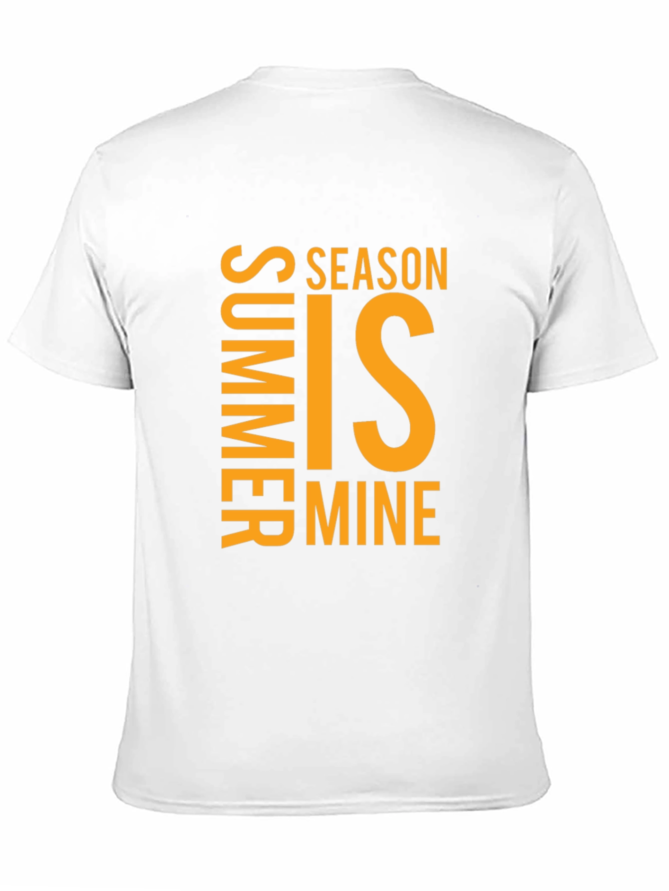 Summer is Mine Graphic Tee - Black Casual T-Shirt
