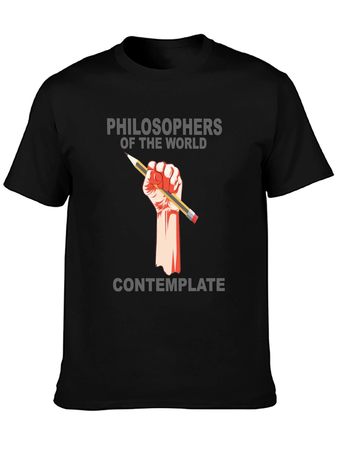 Philosophers of the World Graphic Tee - Contemplate!