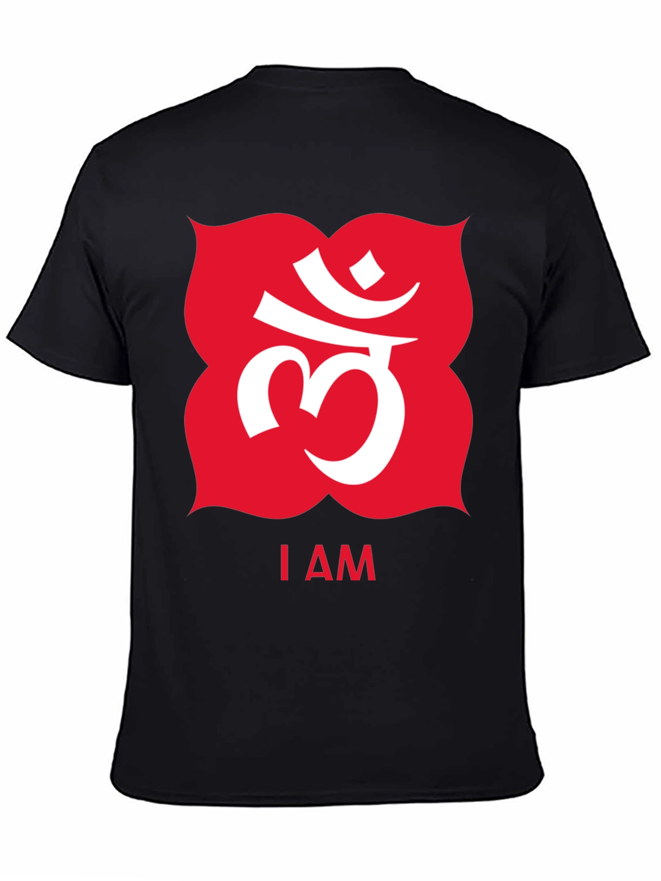 Root Chakra Black Graphic Tee - I AM