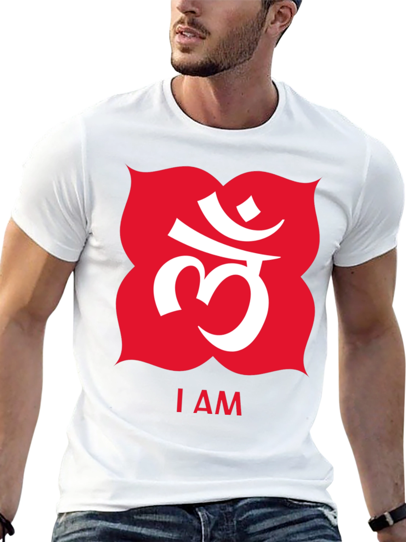 Root Chakra Black Graphic Tee - I AM