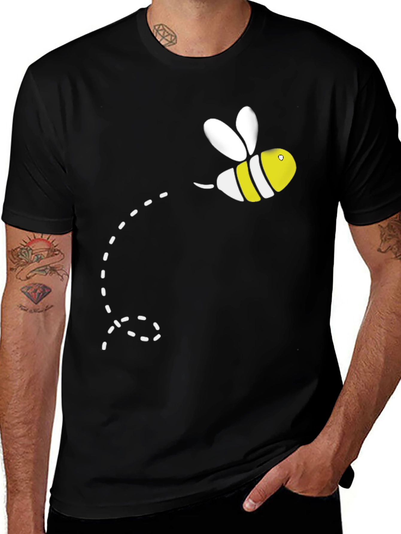 Black Bee Graphic T-Shirt