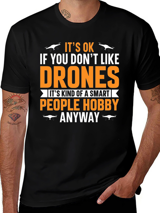 Funny Drone Hobby T-Shirt for Smart People