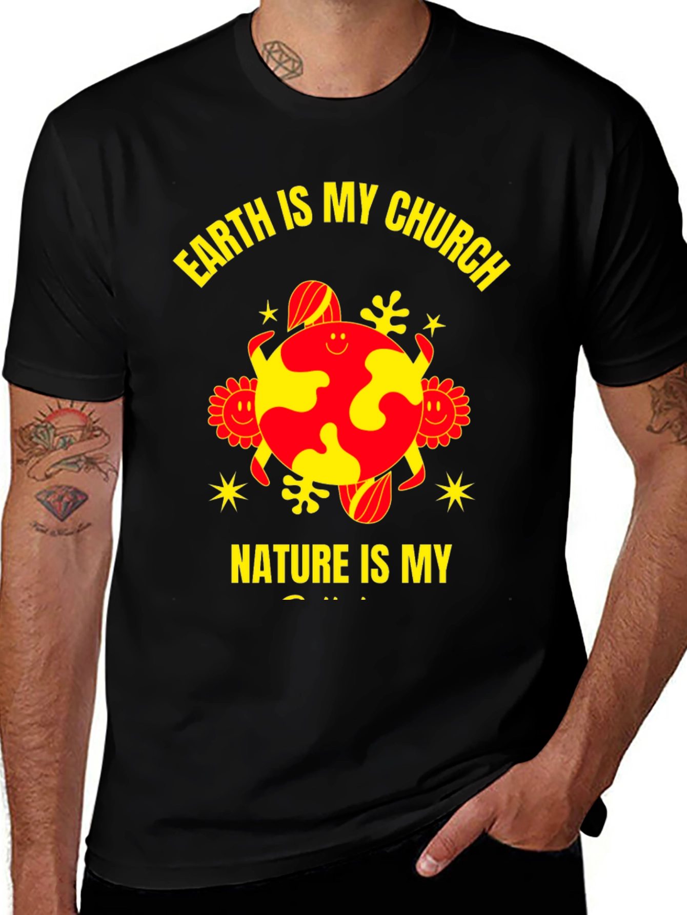Earth is My Church Graphic Tee