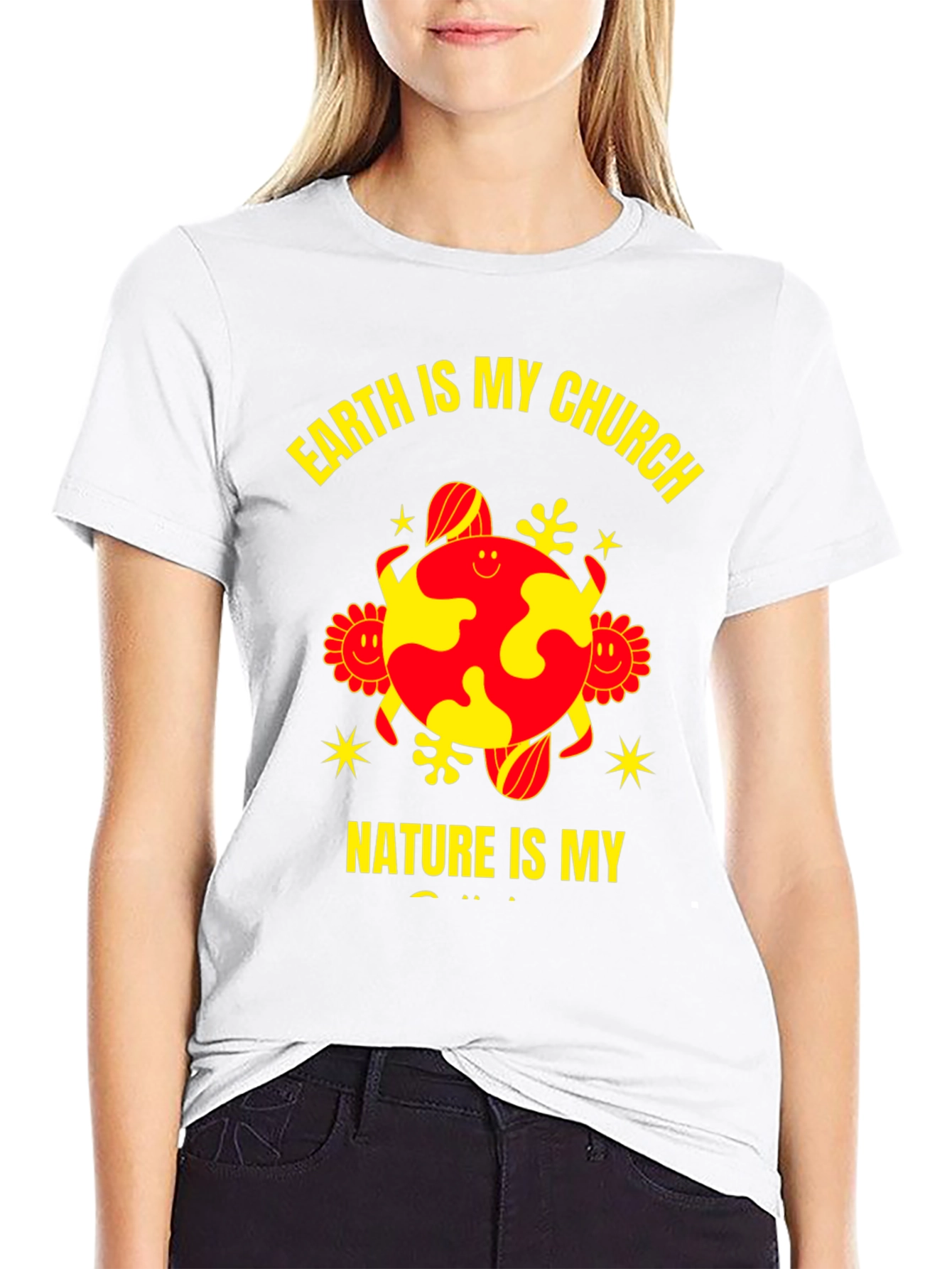 Earth is My Church Graphic Tee