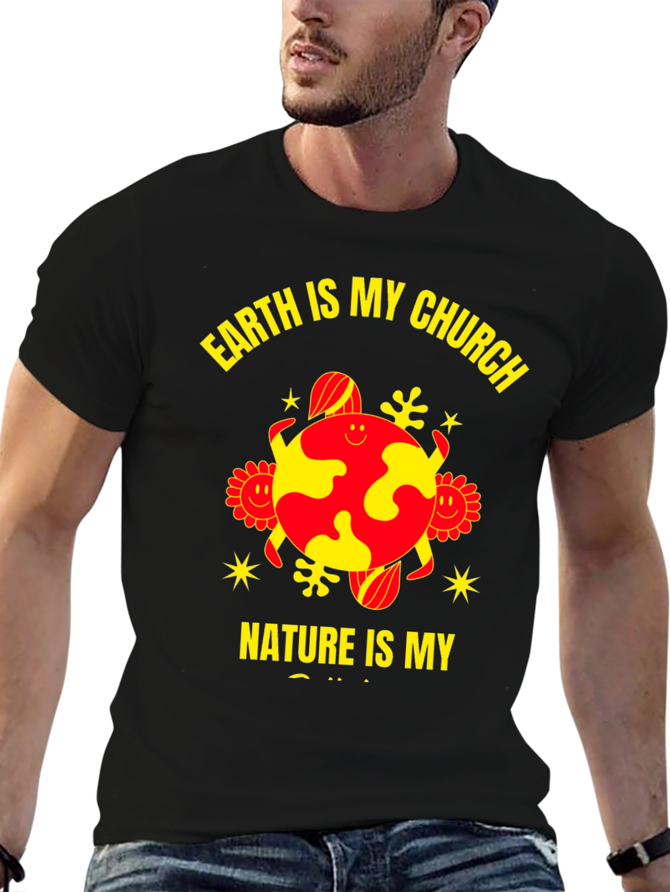 Earth is My Church Graphic Tee