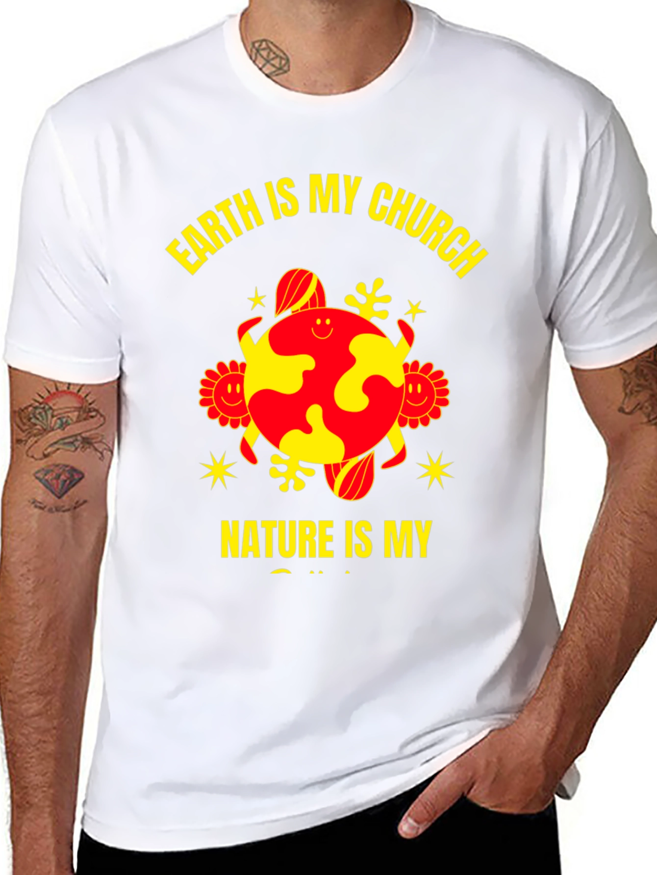 Earth is My Church Graphic Tee